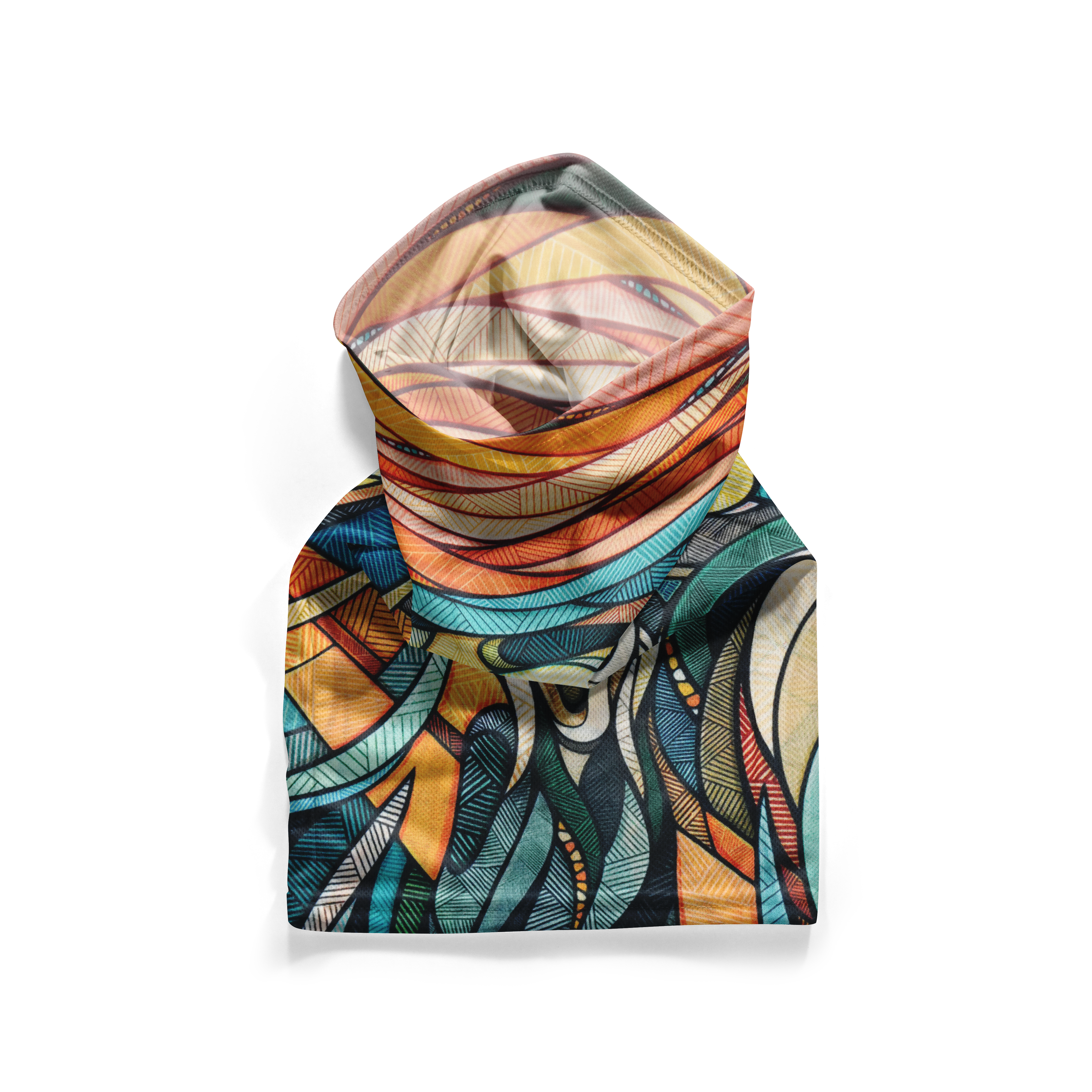 Modern Scream Snood – Breathable Mask Neck Gaiter Face Covering