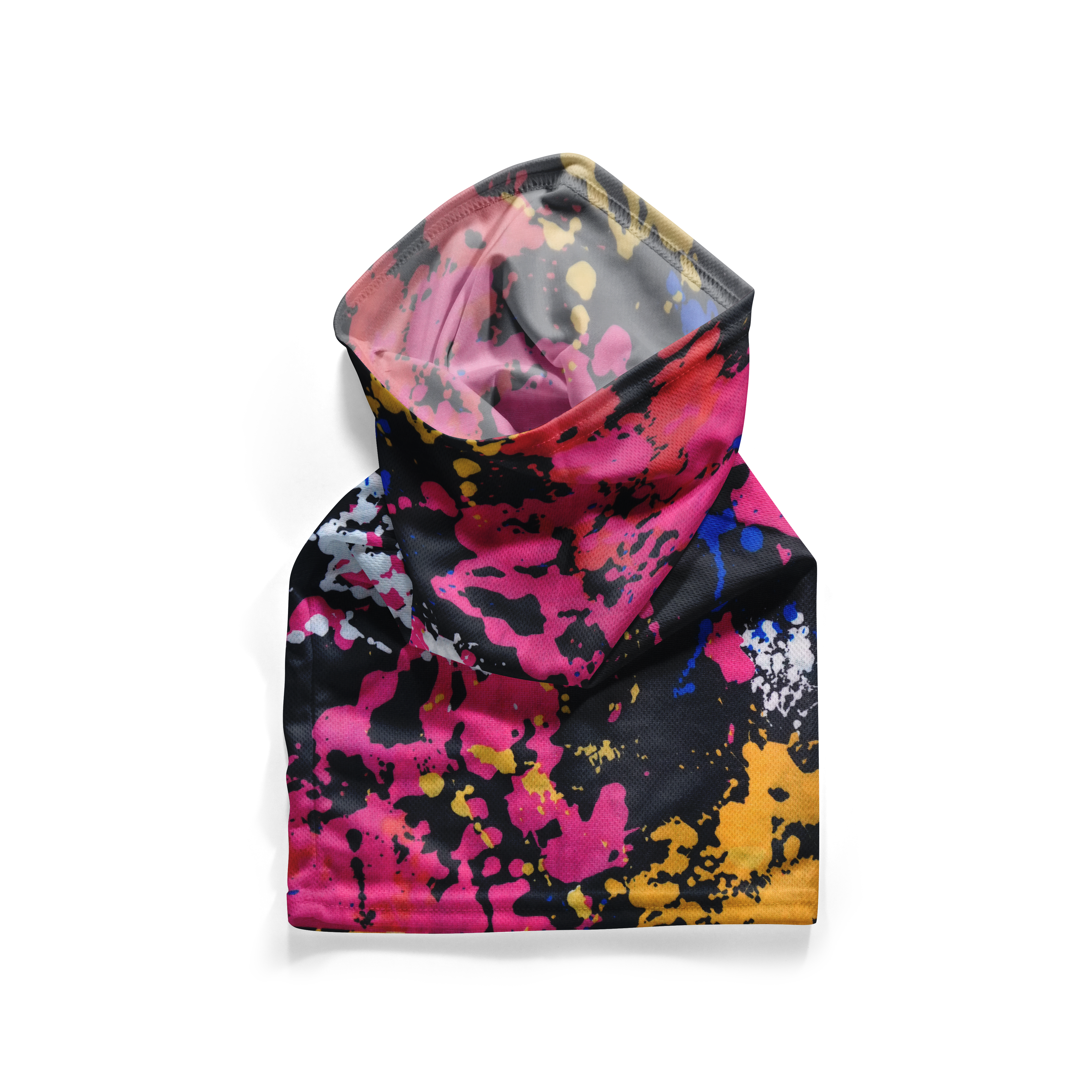 Paintball Black Snood – Breathable Mask Neck Gaiter Face Covering