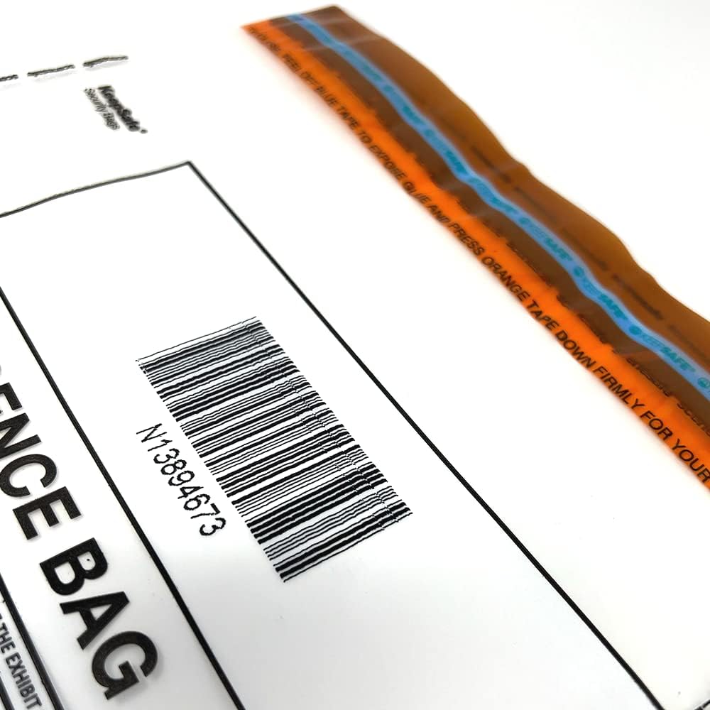 Police Genuine Seal Evidence Bags