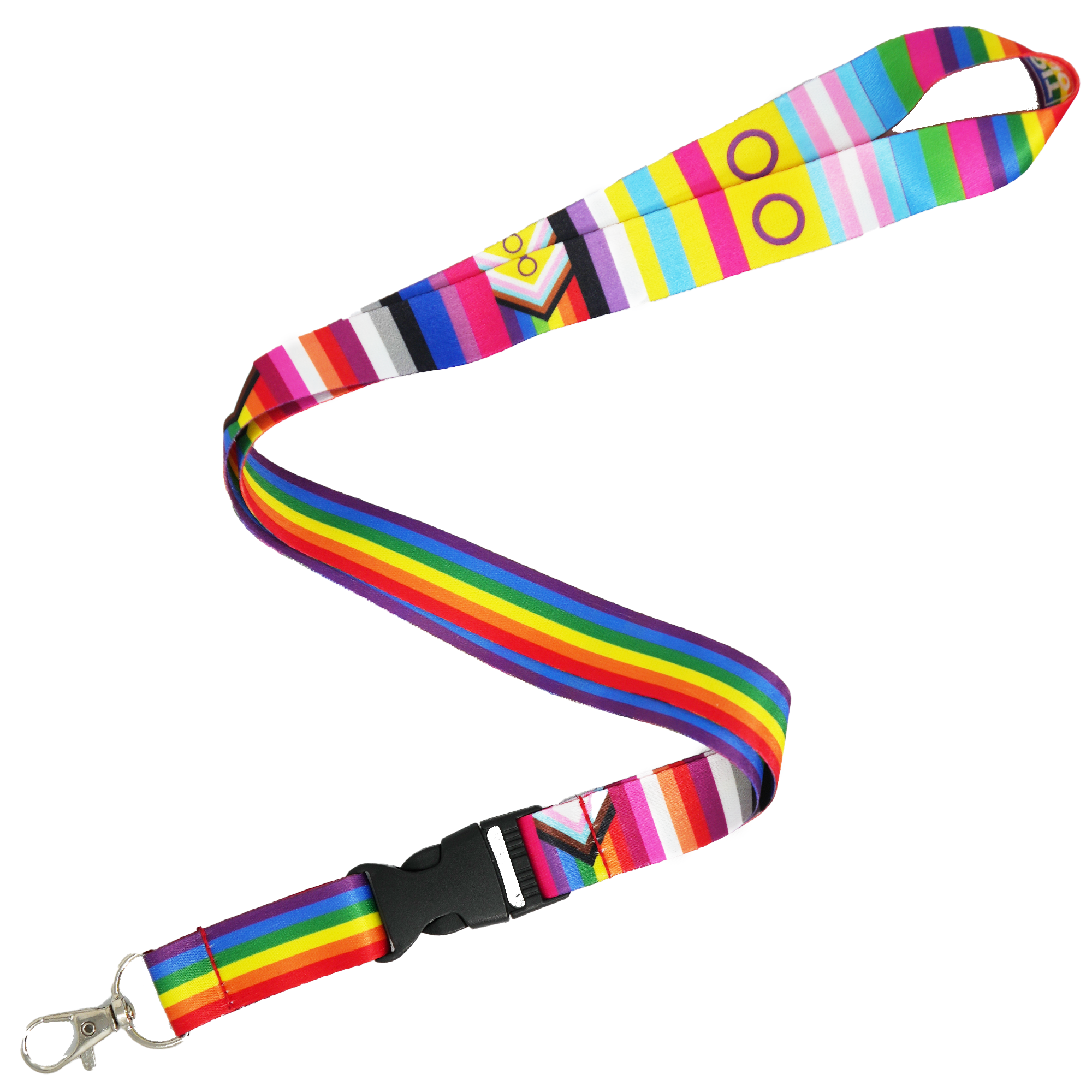 The Ultimate Pride Lanyard - LBGTQI+ All The Flags!