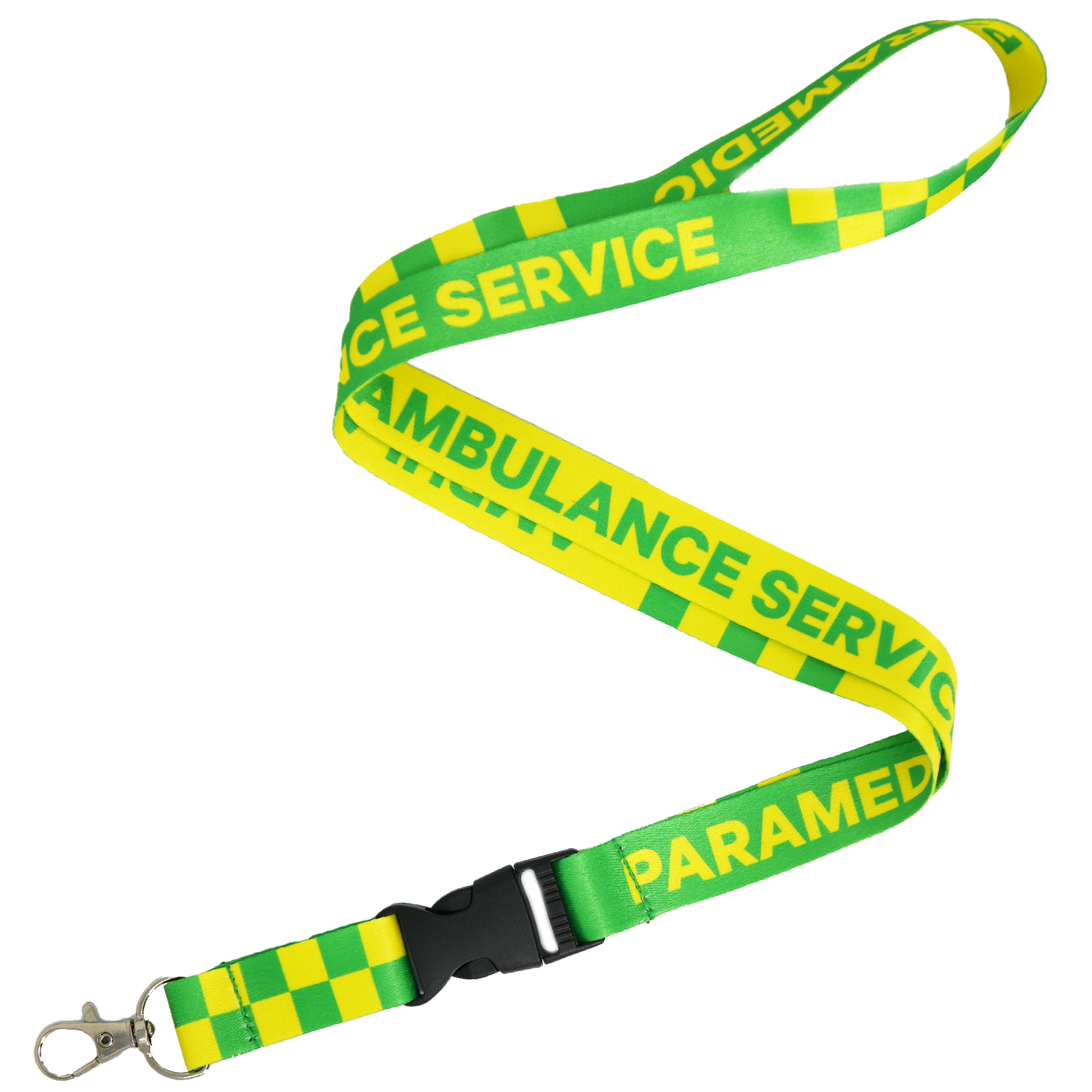 Paramedic Ambulance Service Battenberg Cosplay Lanyard