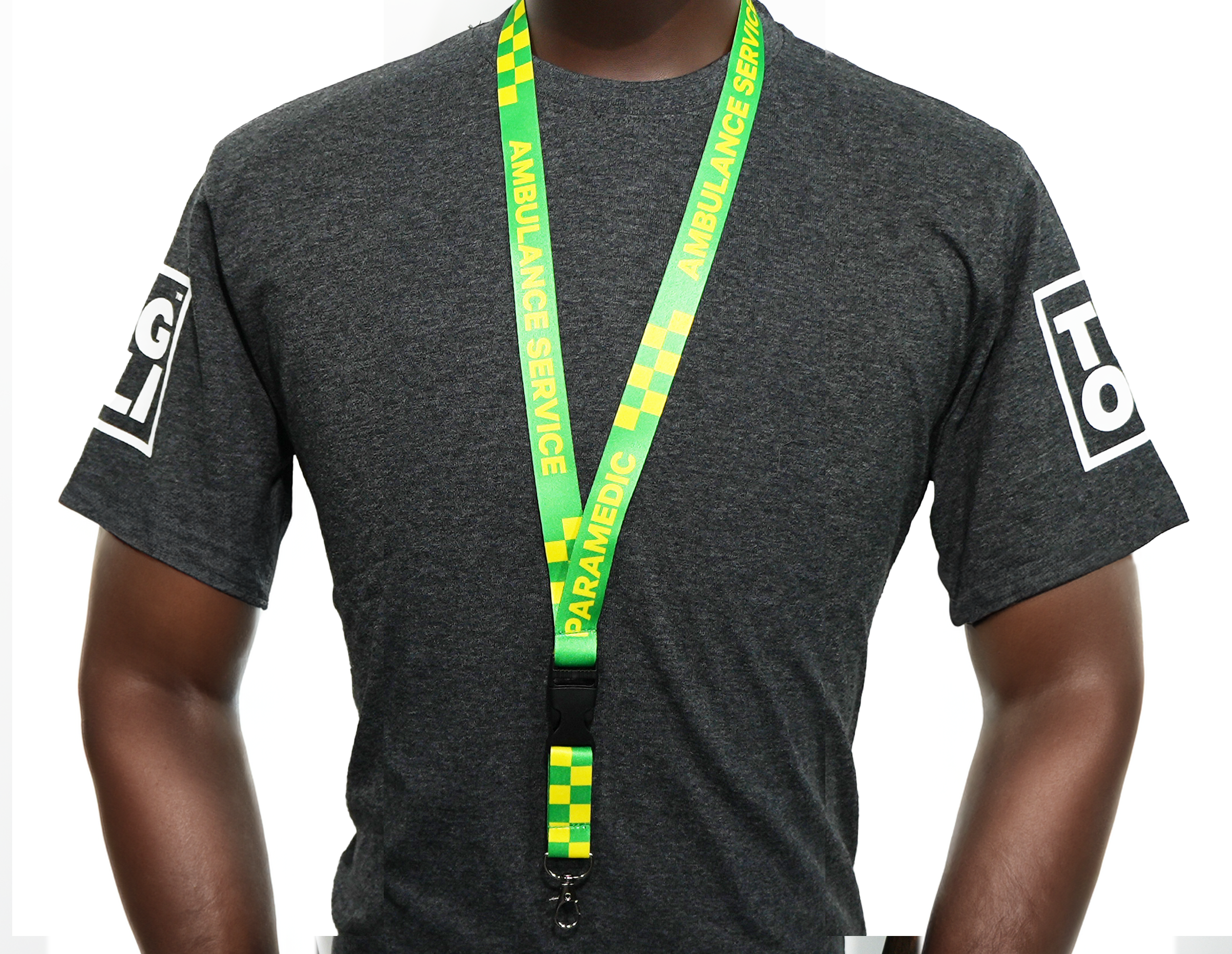 Paramedic Ambulance Service Battenberg Cosplay Lanyard