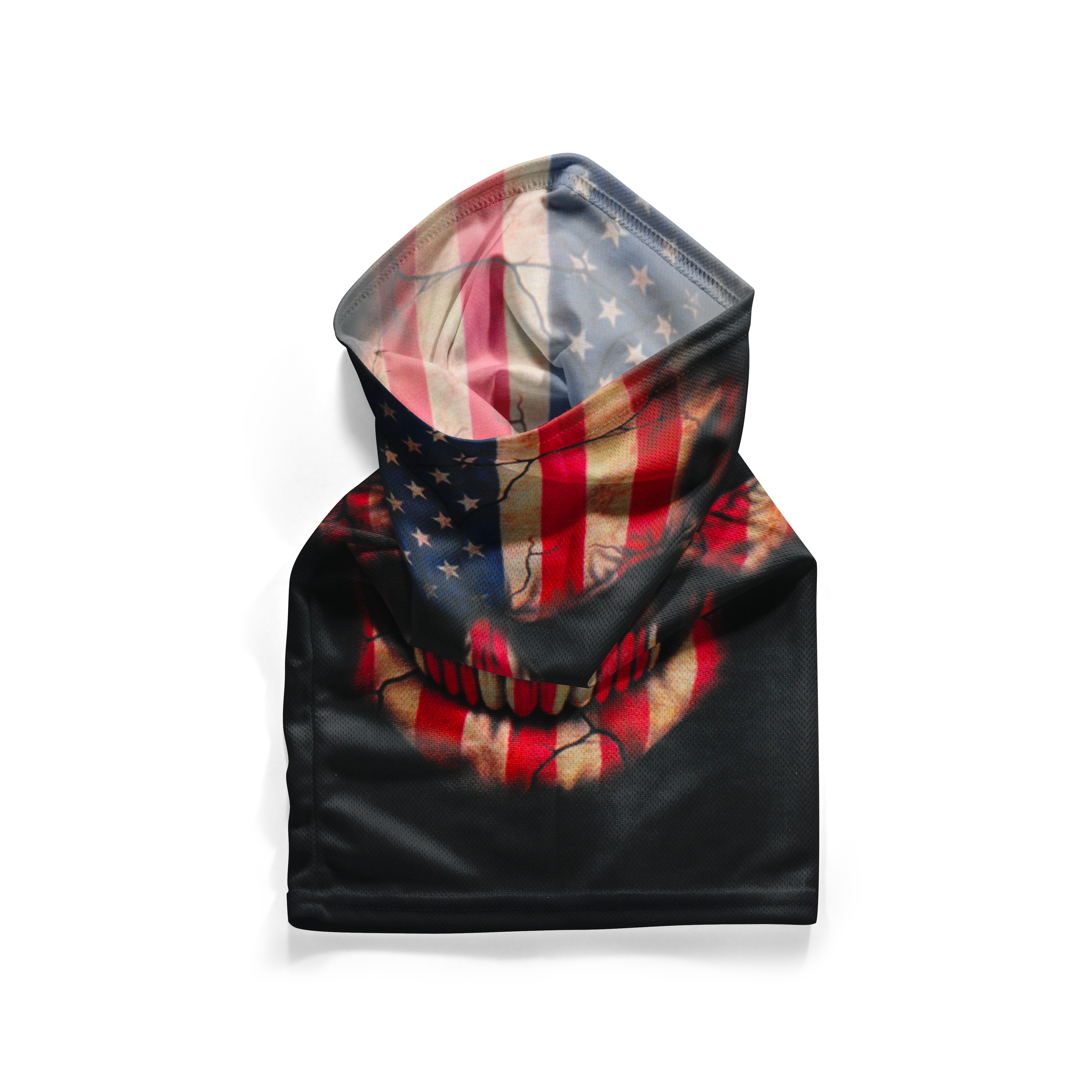 United States Skull America Snood – Breathable Mask Neck Gaiter Face Covering