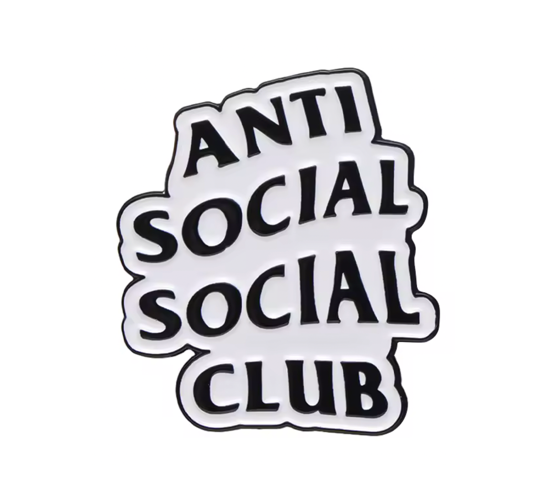 Anti Social Social Club Pin Badge