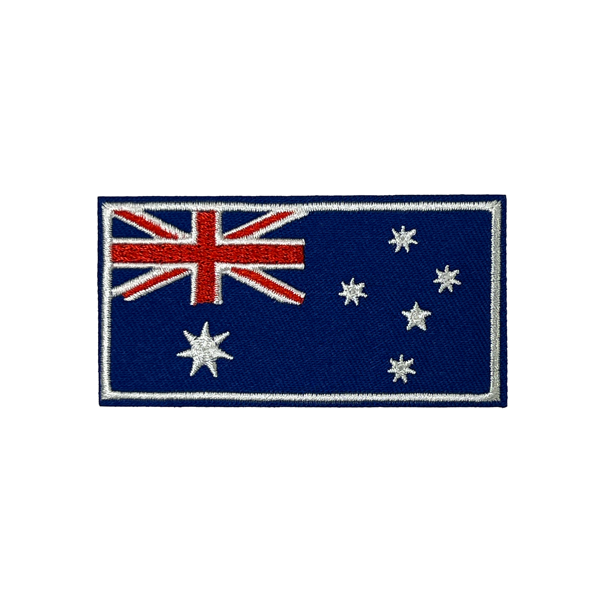 Australia Border Rectangle Embroidery Patch (8 x 4cm)