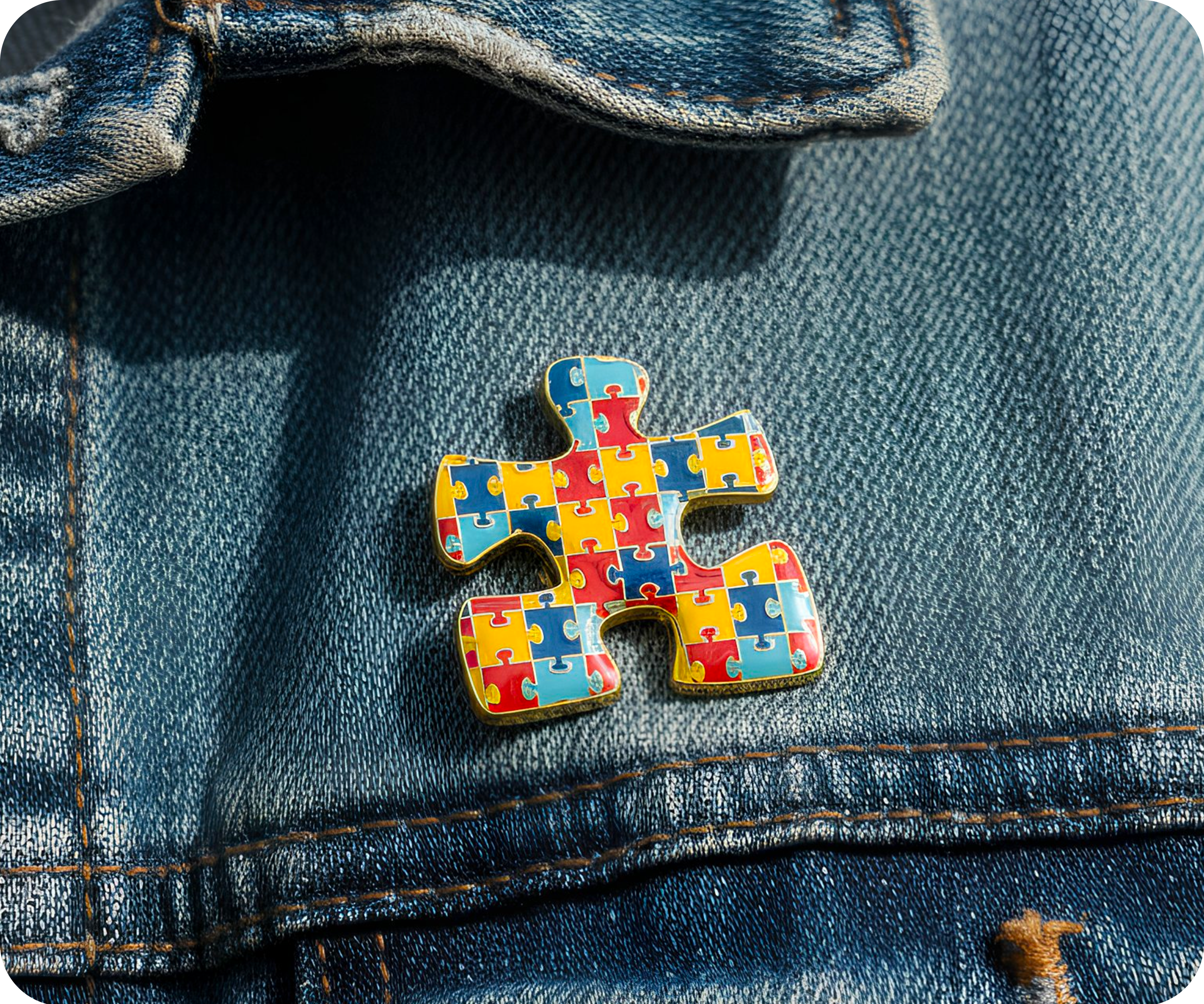 Pin de concienciación sobre el autismo