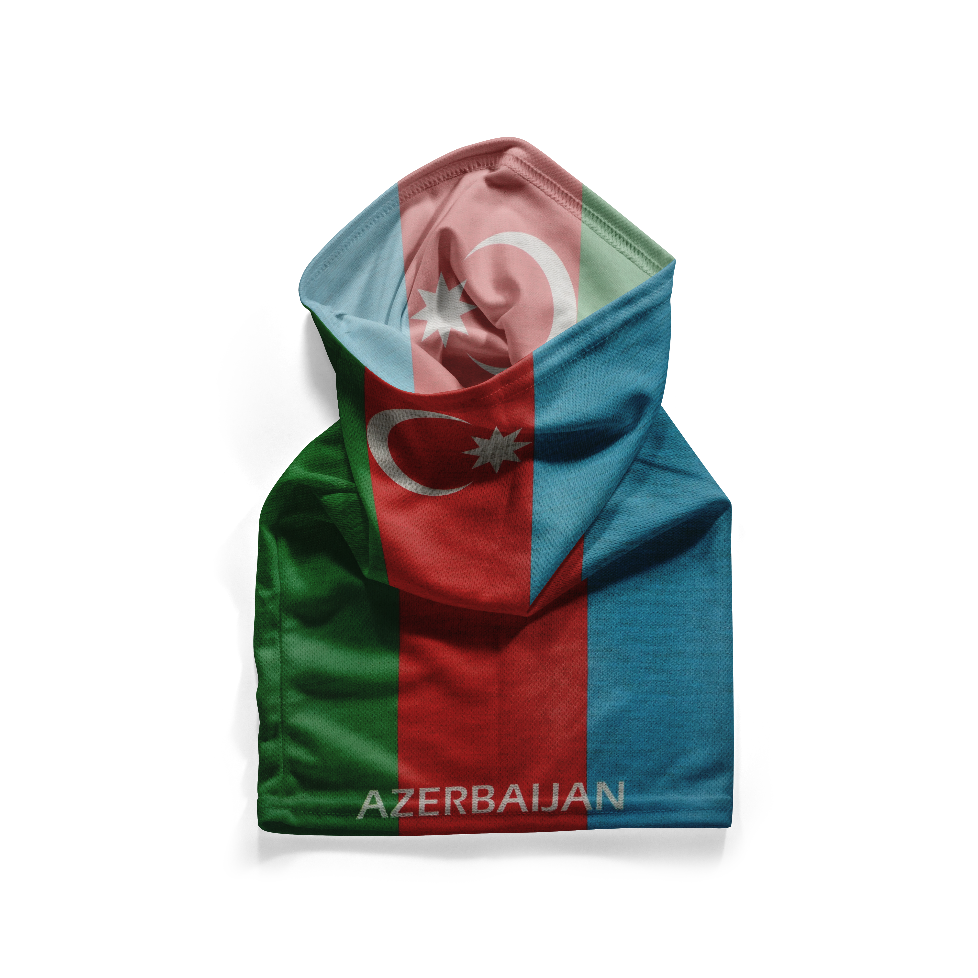 Azerbaijan Flag Snood – Breathable Mask Neck Gaiter Face Covering