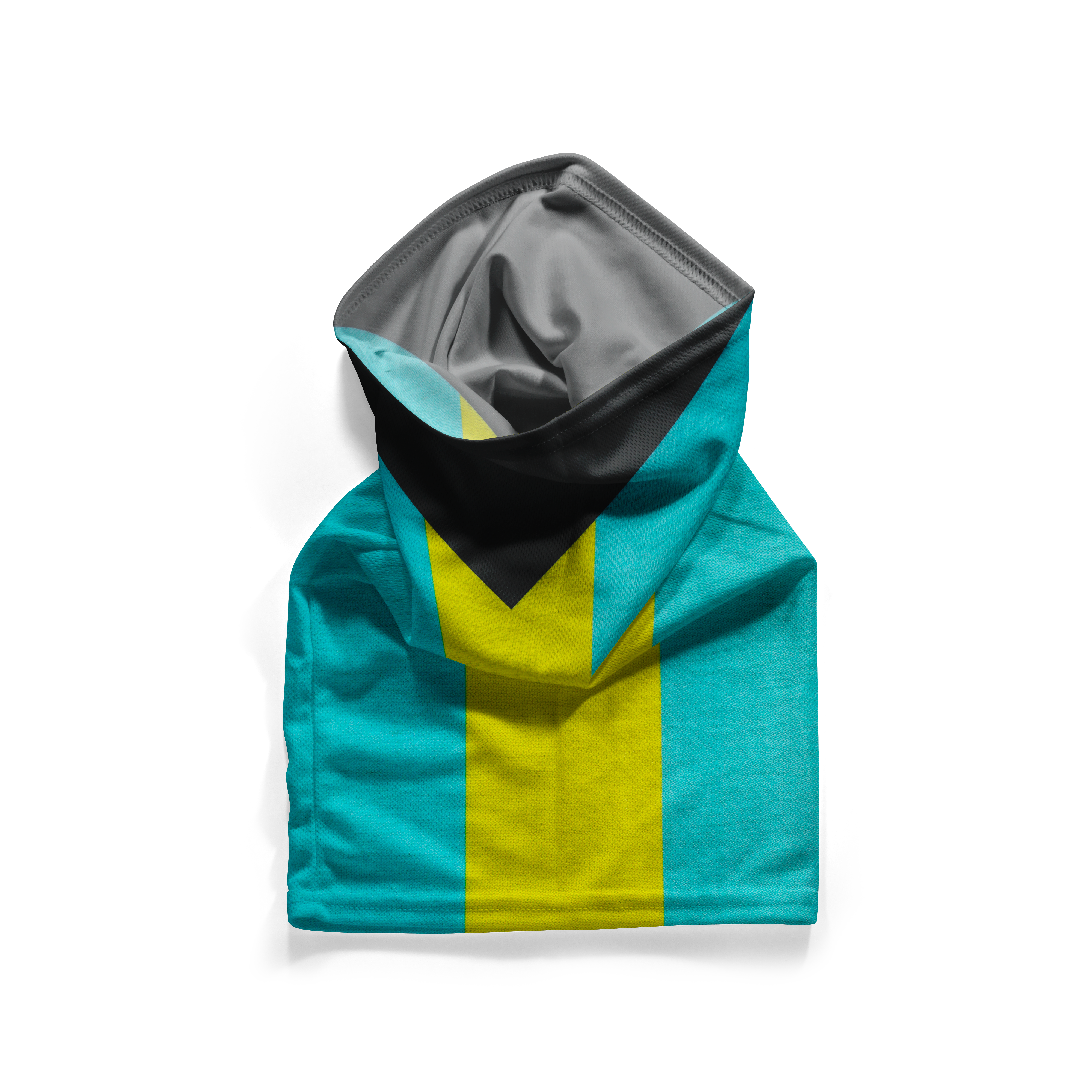 Bahamas Flag – Breathable Mask Neck Gaiter Face Covering