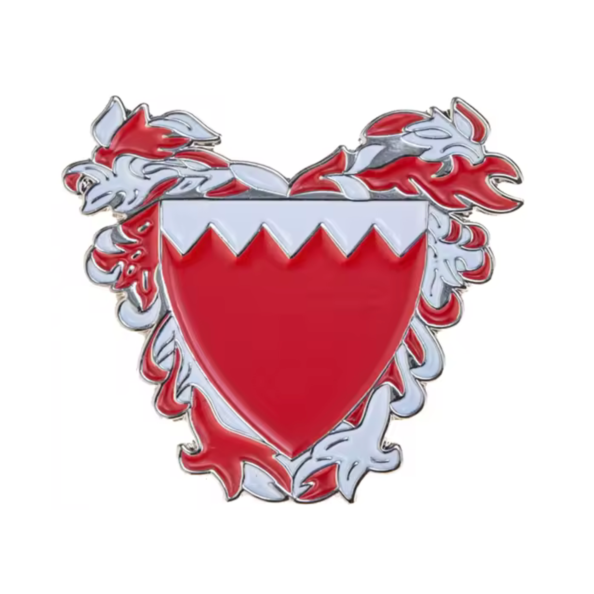 The Kingdom of Bahrain Coat Of Arms Pin Badge