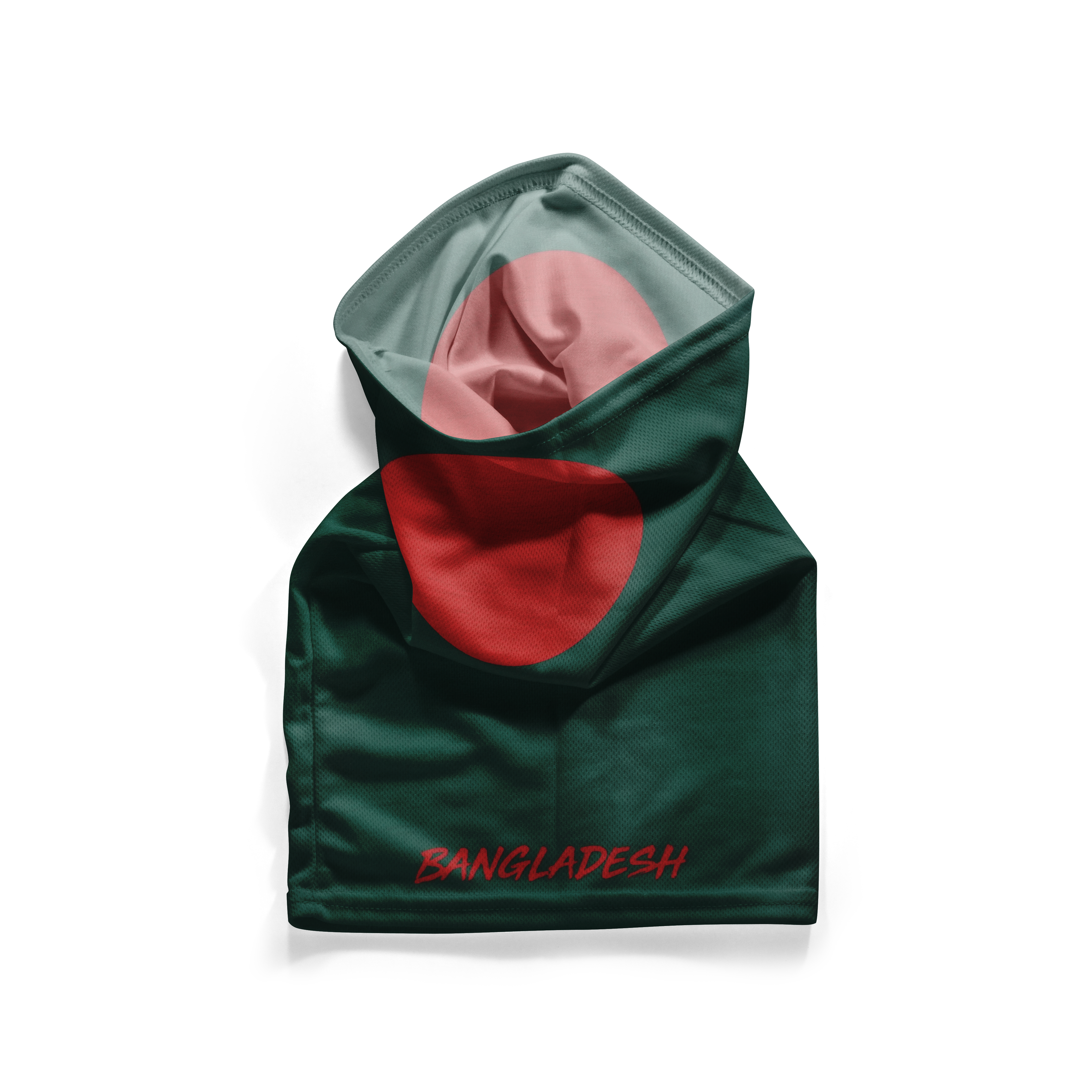 Bangladesh Flag Snood – Breathable Mask Neck Gaiter Face Covering