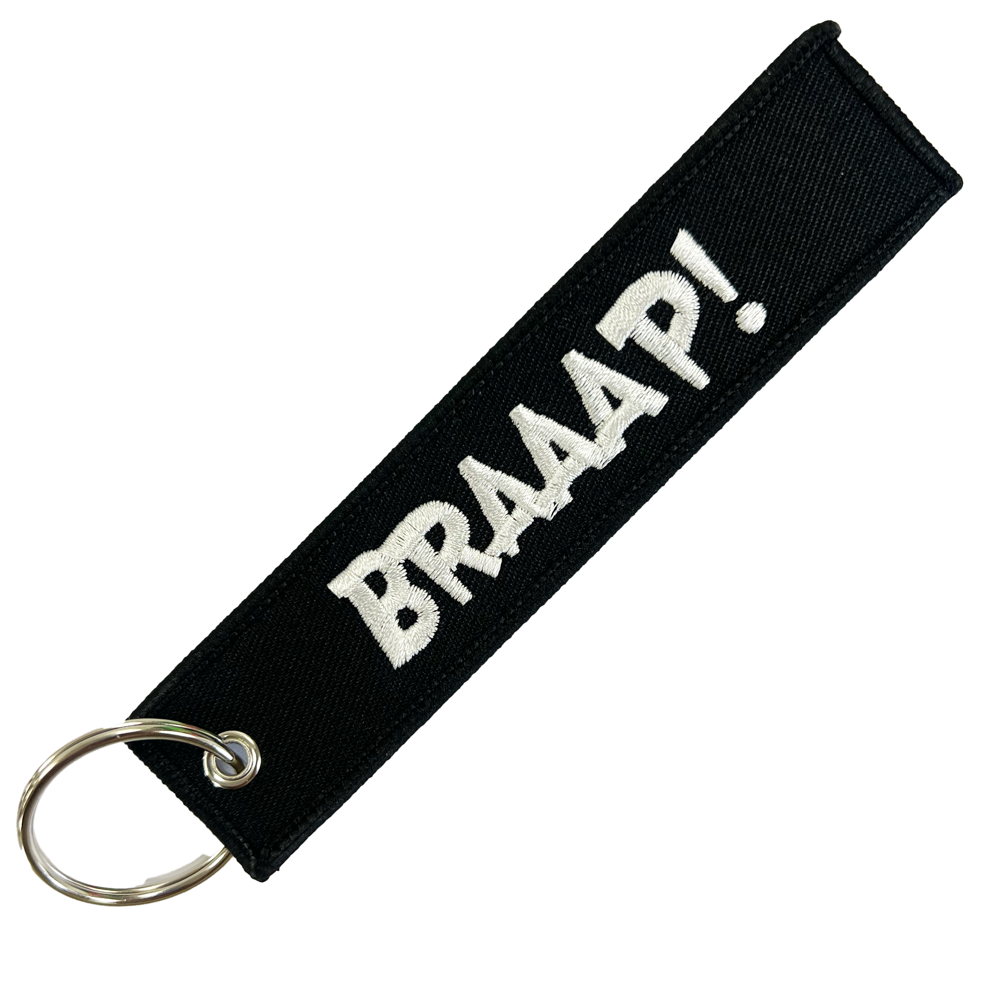 Brap Motorbike Fabric Luggage Keyring