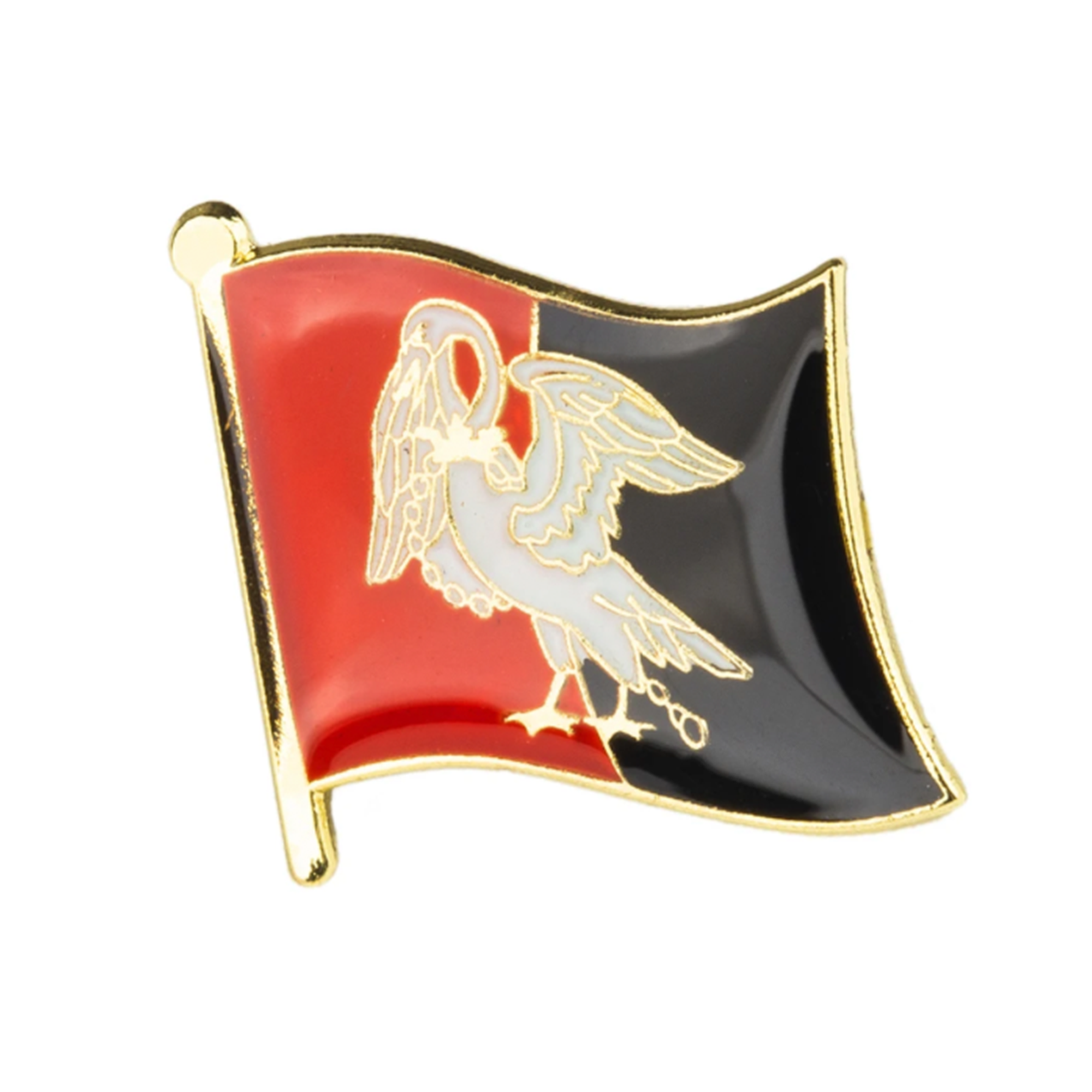Buckinghamshire Regional English County Flag Pin Badge