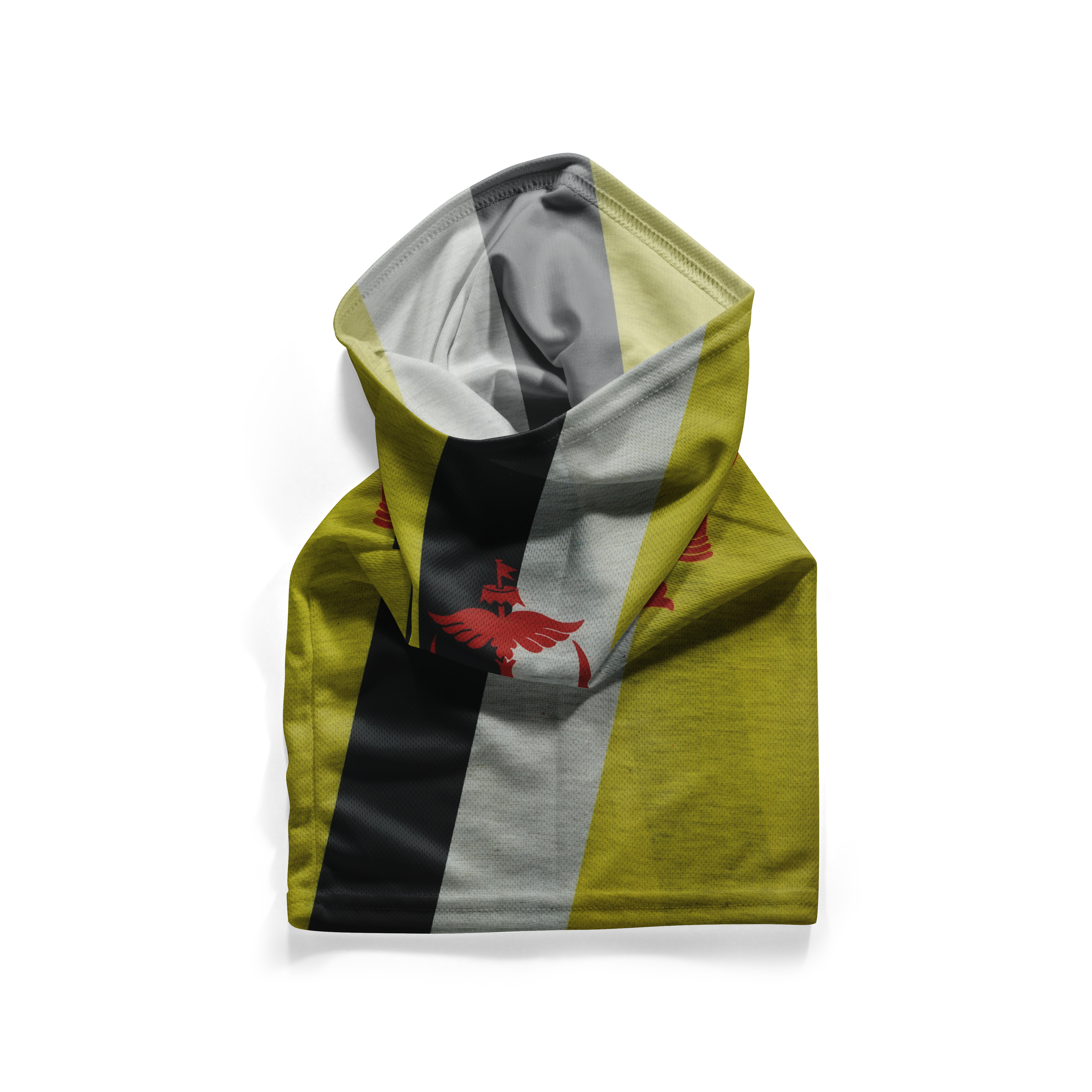 Brunei Flag Snood – Breathable Mask Neck Gaiter Face Covering