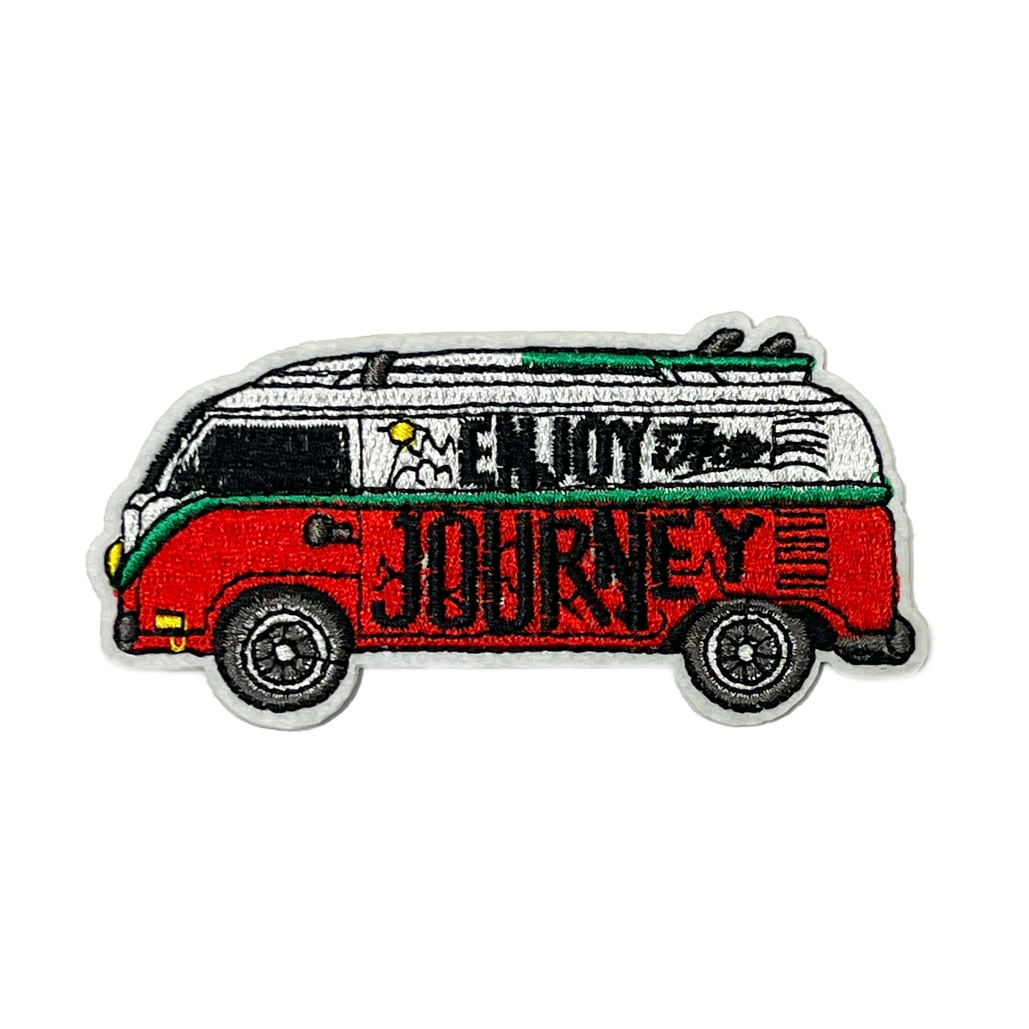 Camper Van Journey Embroidery Patch (9 x 4.5cm)