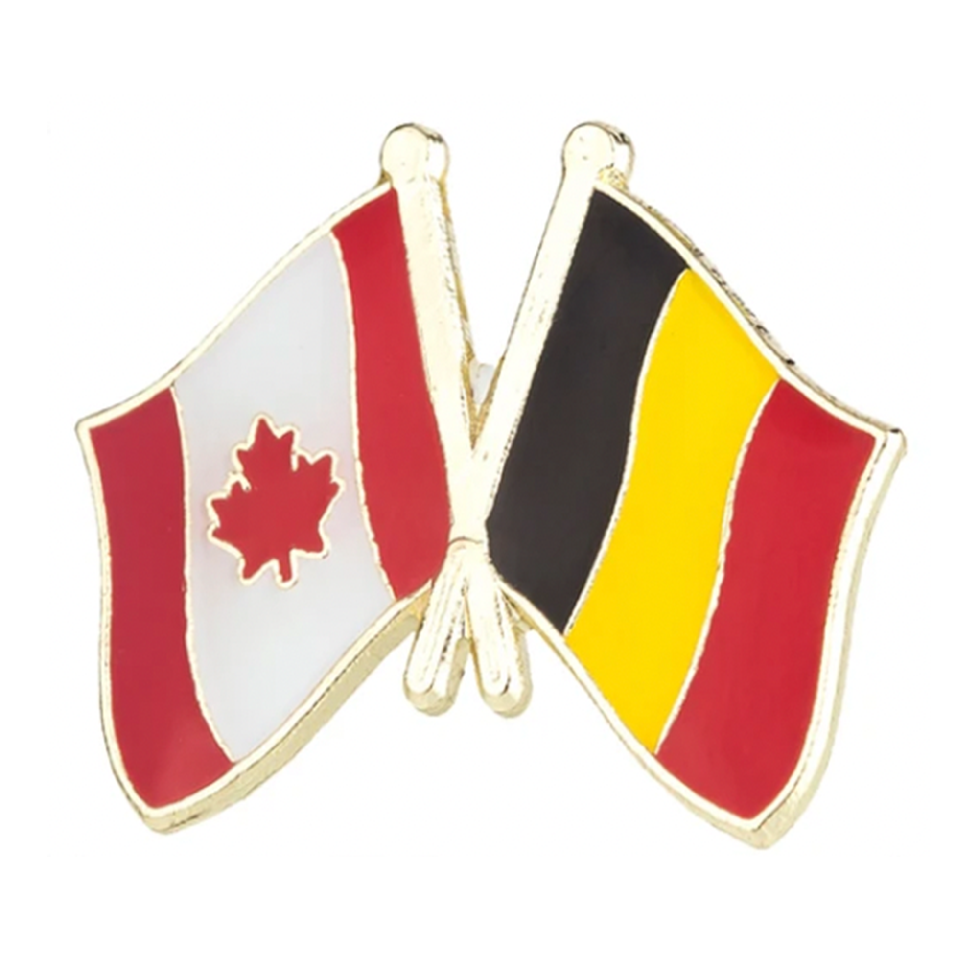 Pin de la amistad entre Canadá y Bélgica