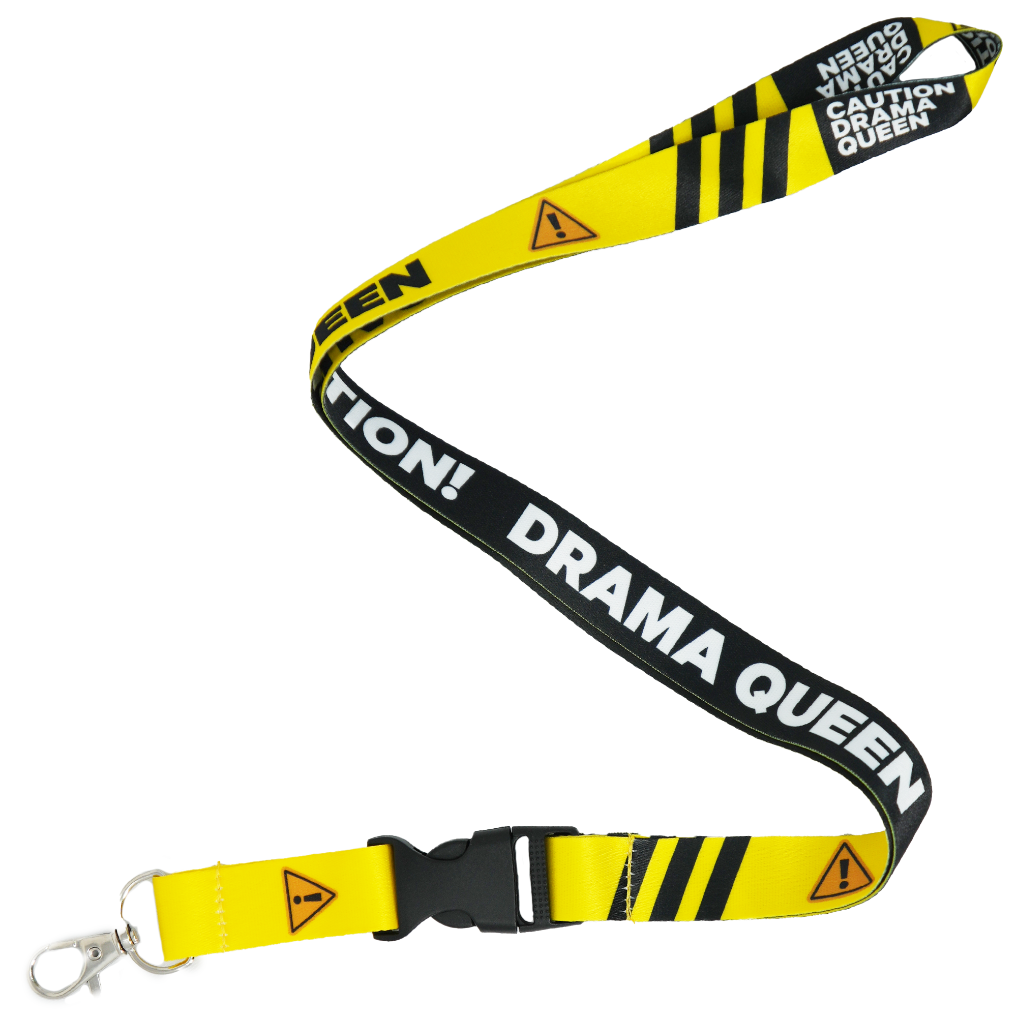 Drama Queen Caution! Funny Lanyard