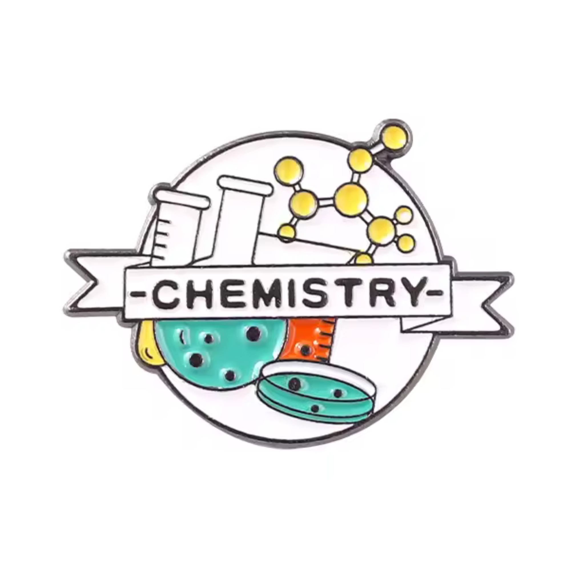 Chemistry Science Badge Pin Badge
