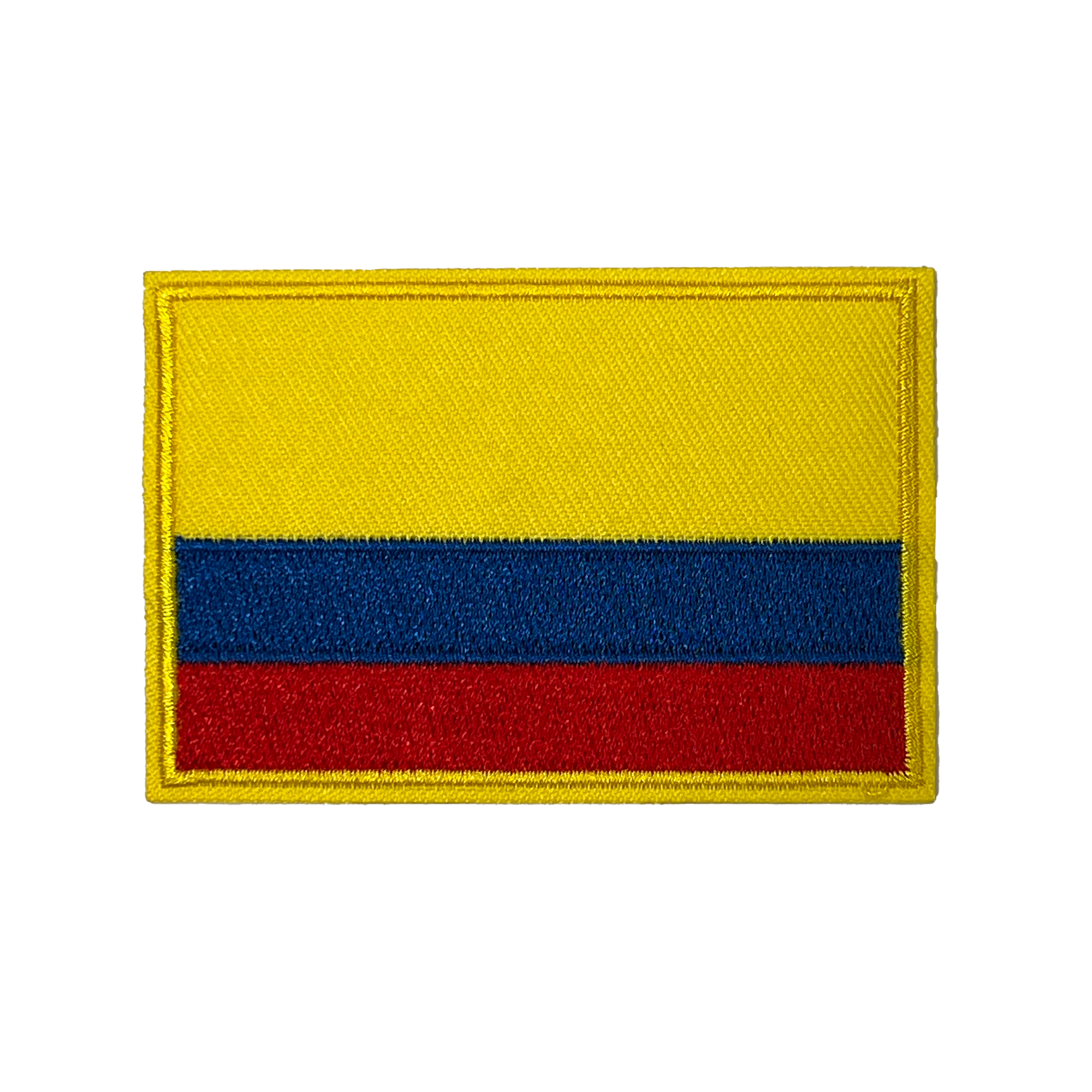 Colombia Rectangle Embroidery Patch (8 x 5.5cm)