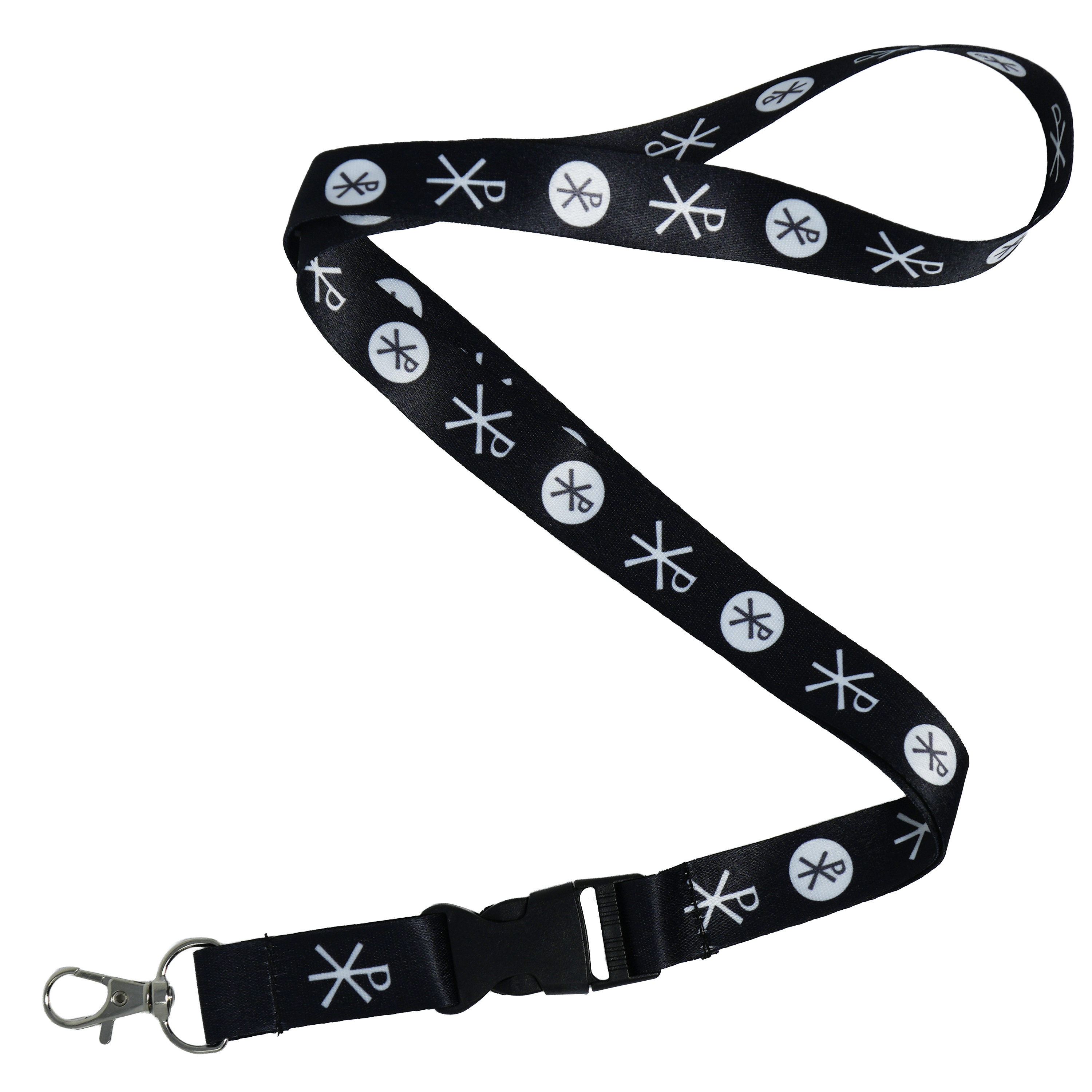 Chi Rho (☧) Symbol Lanyard