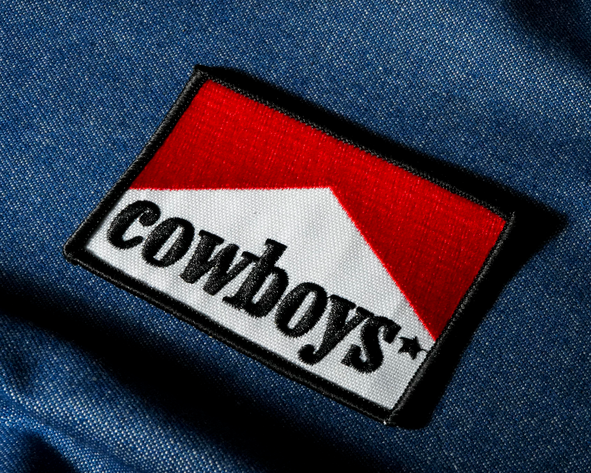 Cowboys Cigarettes Patch Iron On (6 x 8cm)