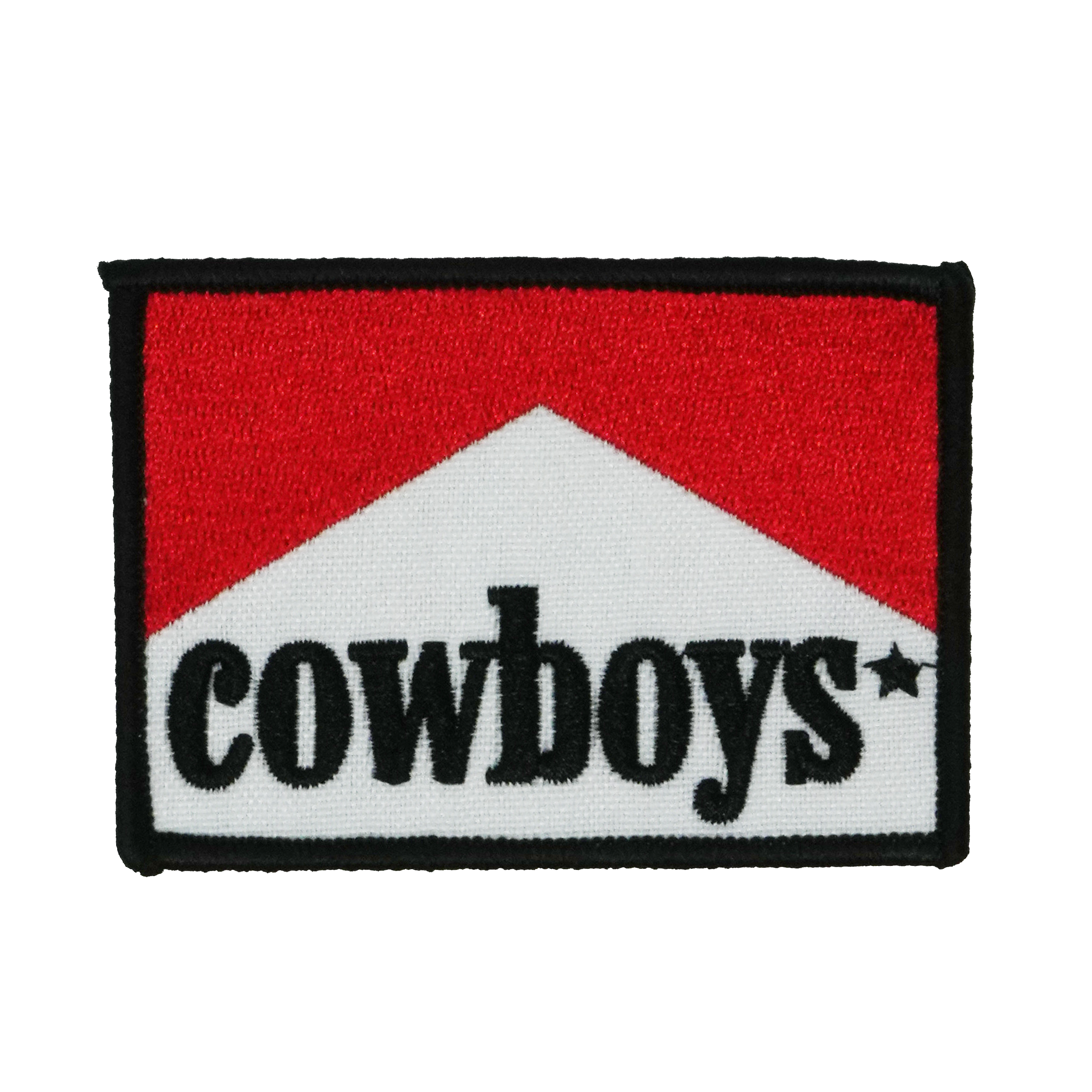 Cowboys Cigarettes Patch Iron On (6 x 8cm)