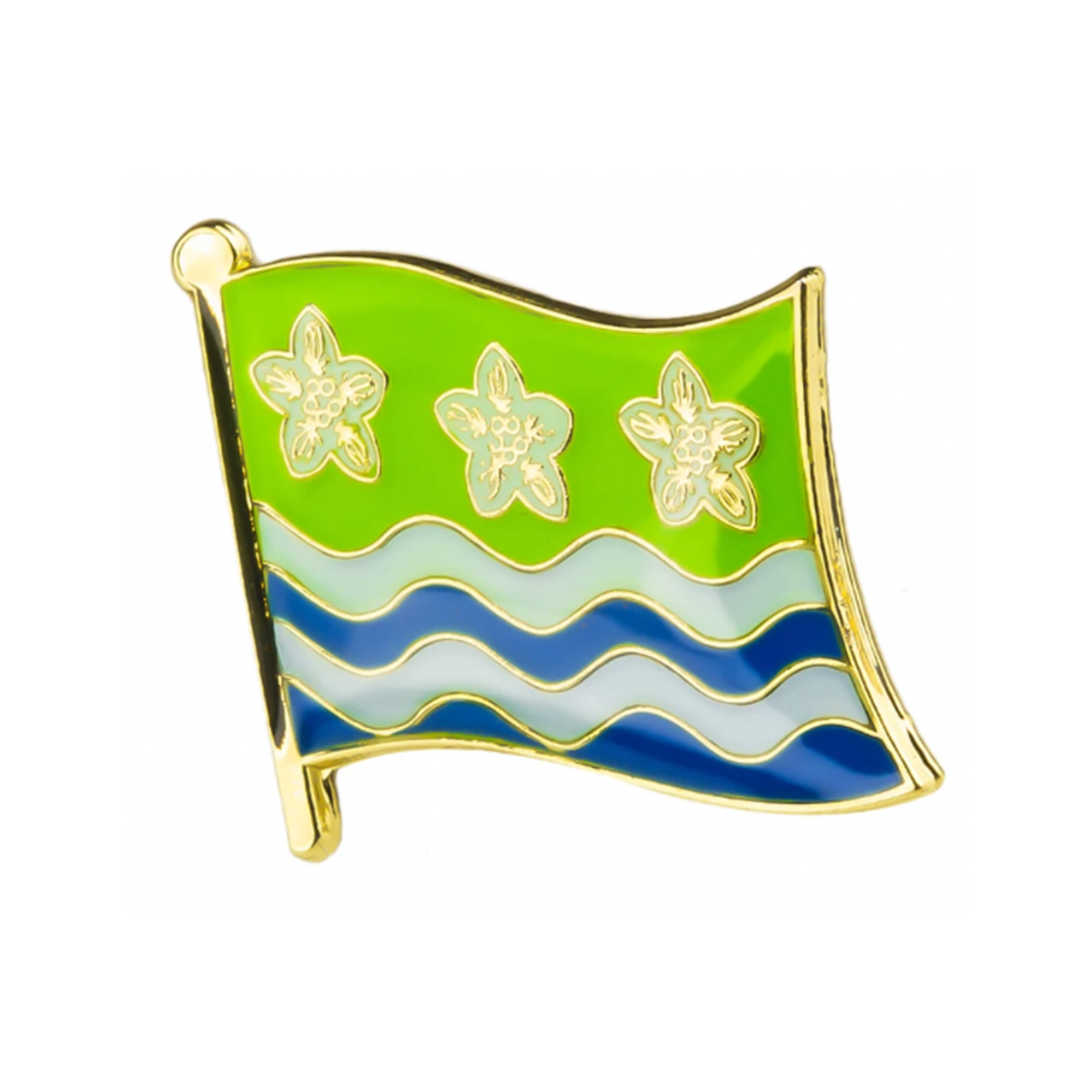 Cumberland Regional English County Flag Pin Badge