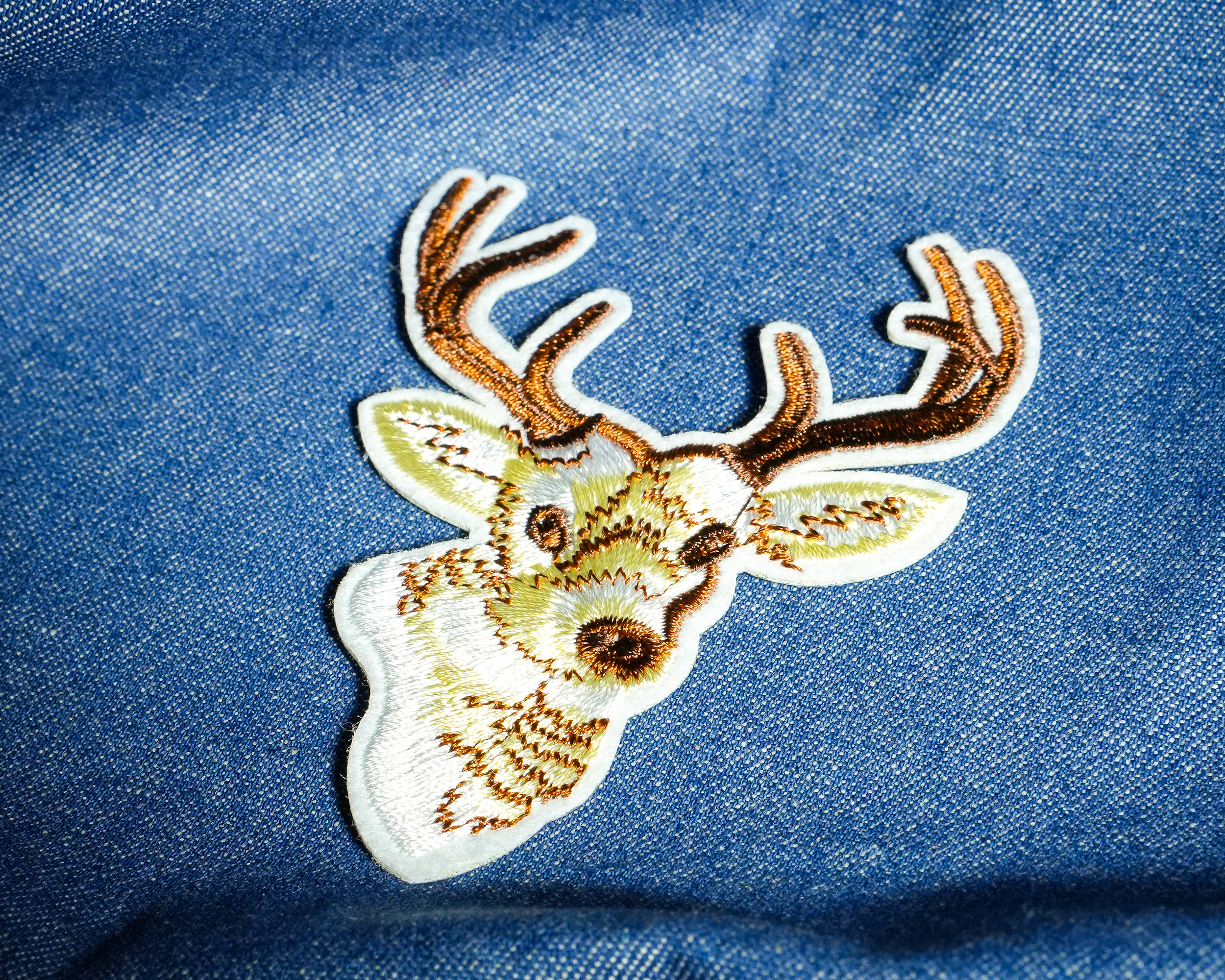 Deer Stag Embroidery Patch (9 x 7cm)