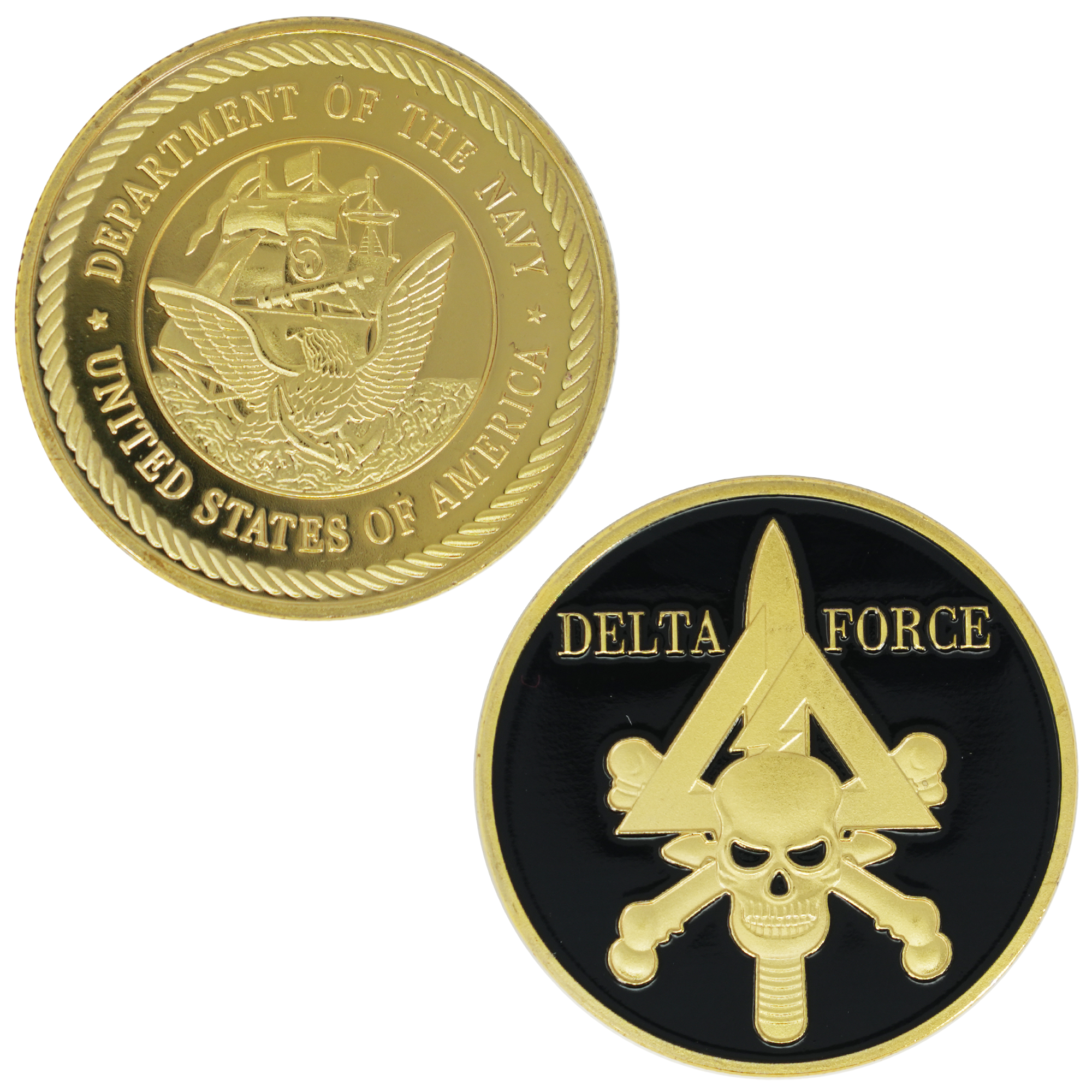 Delta Force & Department of the Navy Commemorative Coin