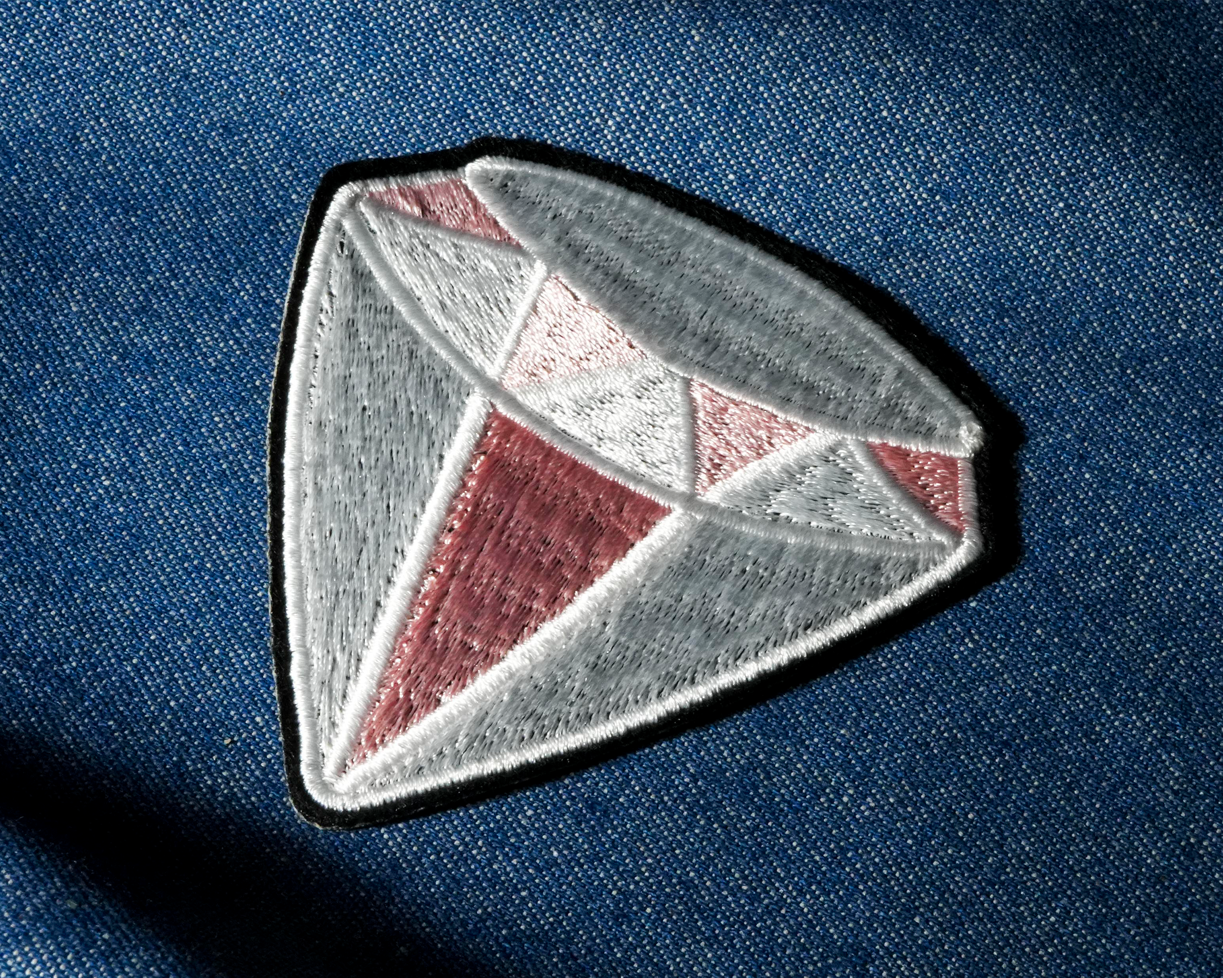 Diamond Patch Iron On (7 x 8cm)