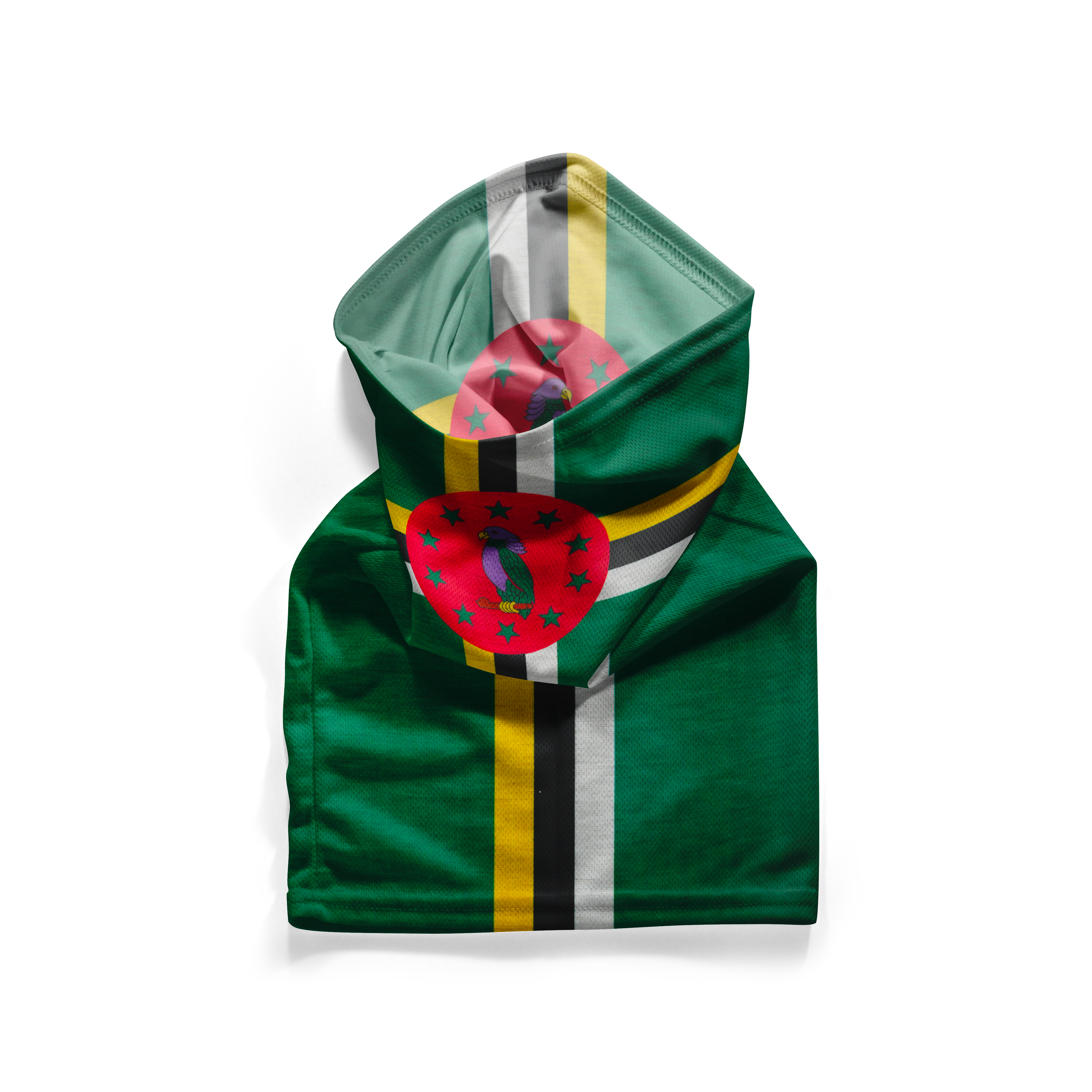Dominica Flag Snood – Breathable Mask Neck Gaiter Face Covering