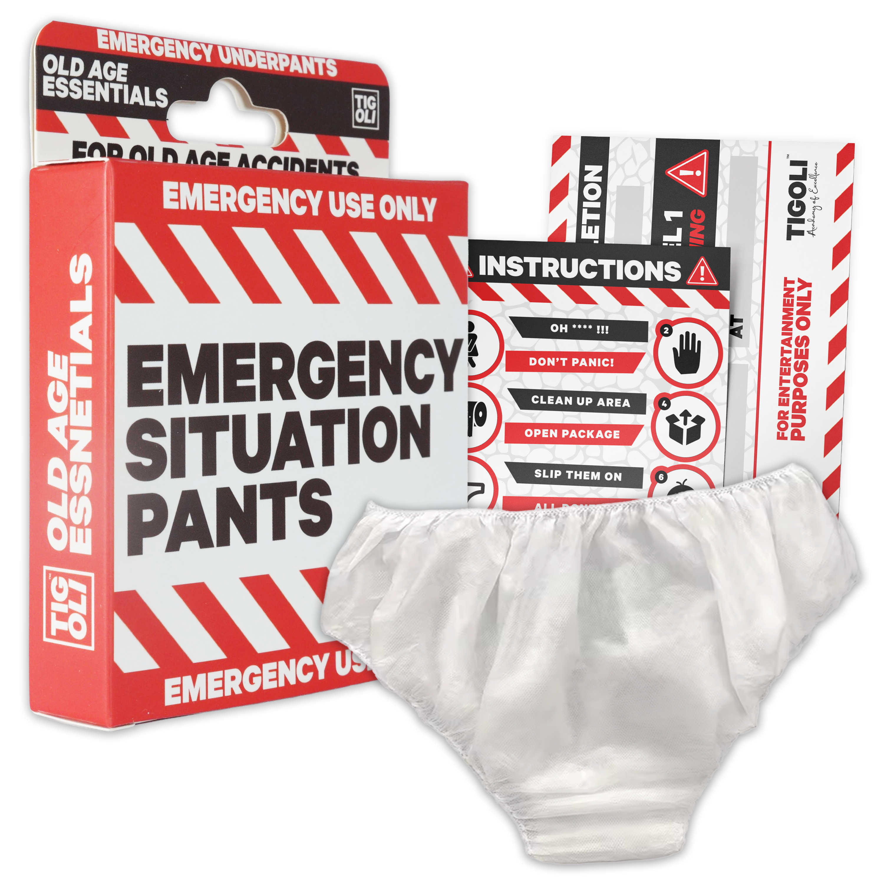 Emergency Situation Pants! - Old Age Retirement