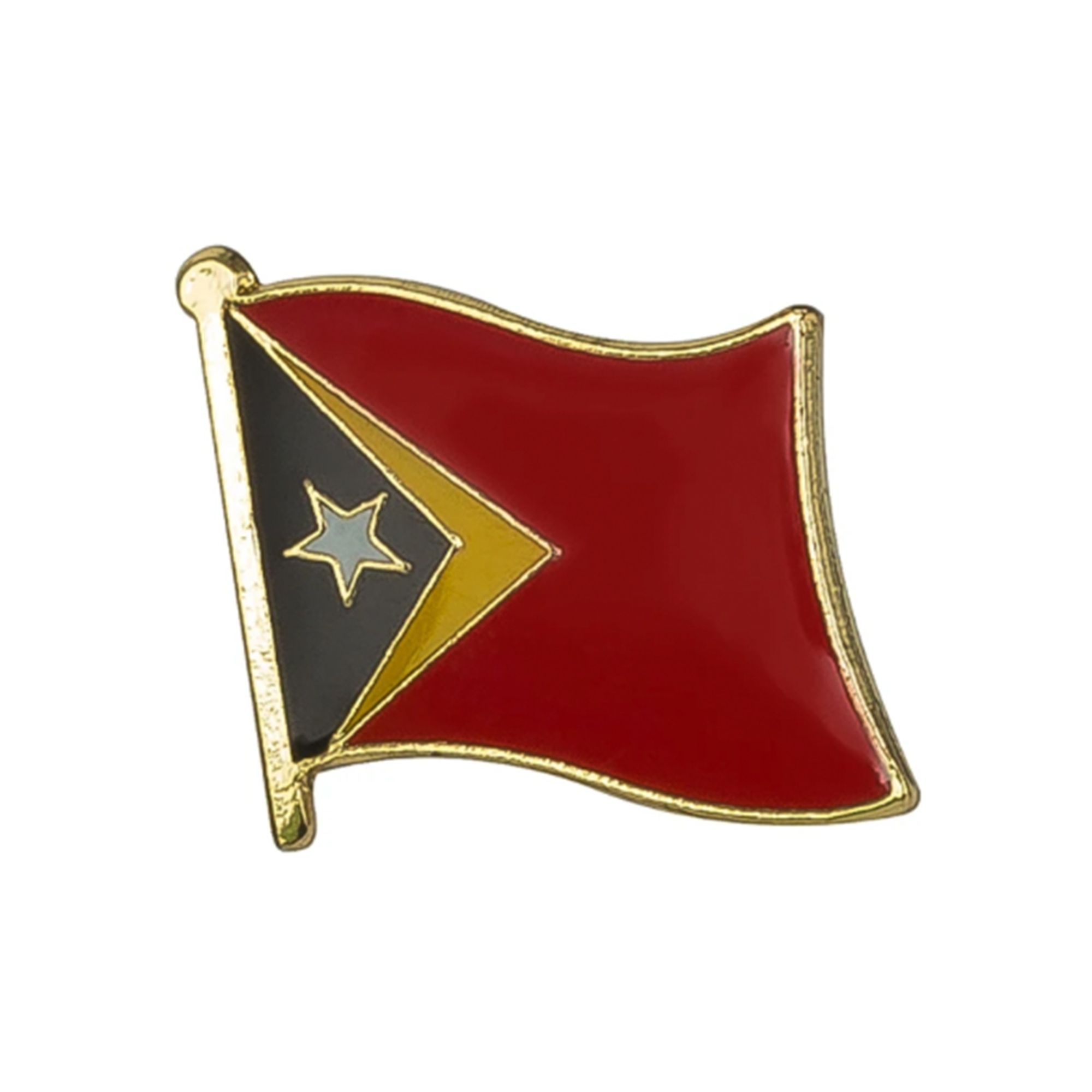 East Timor Flag Pin Badge
