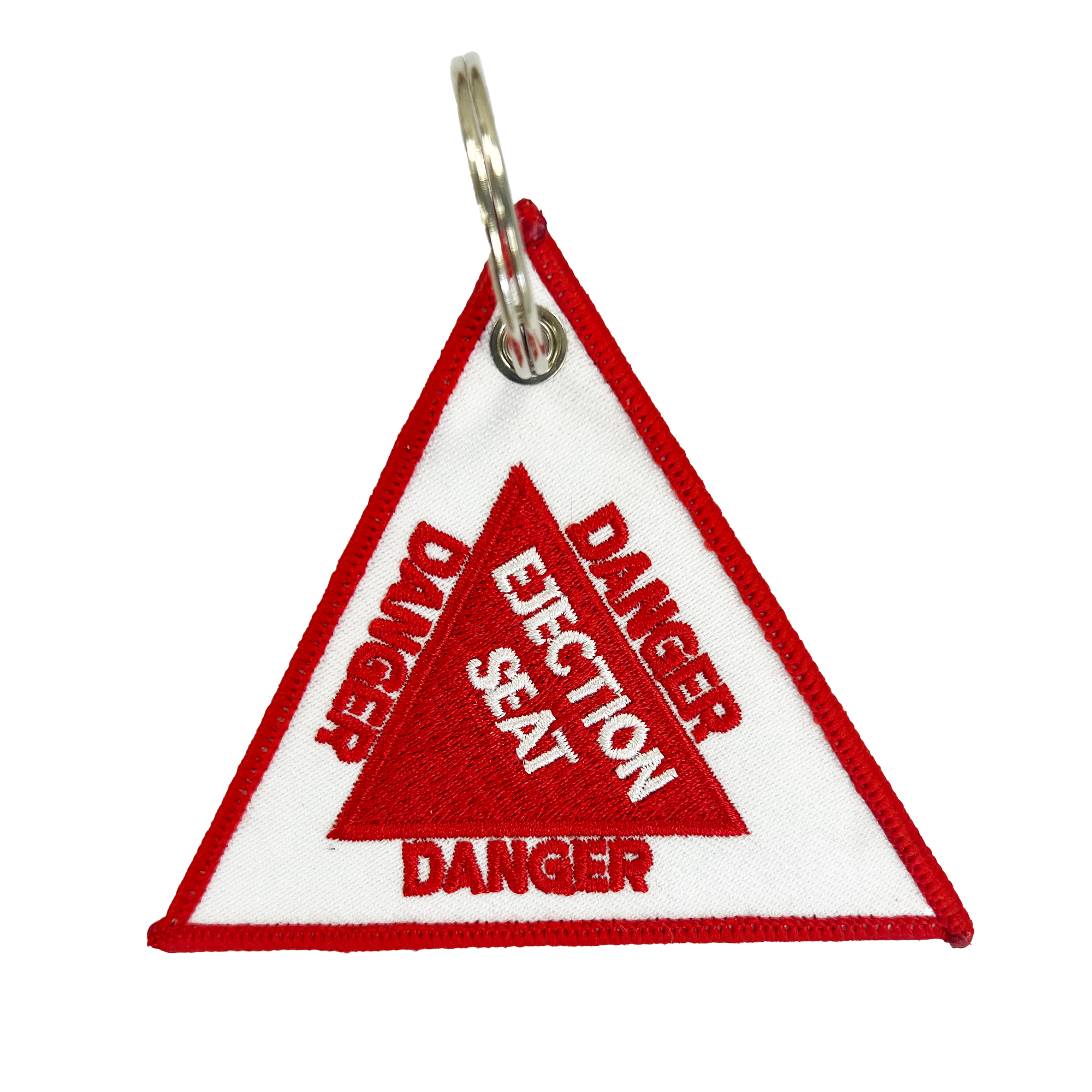 Ejector Seat Triangle Key Chain