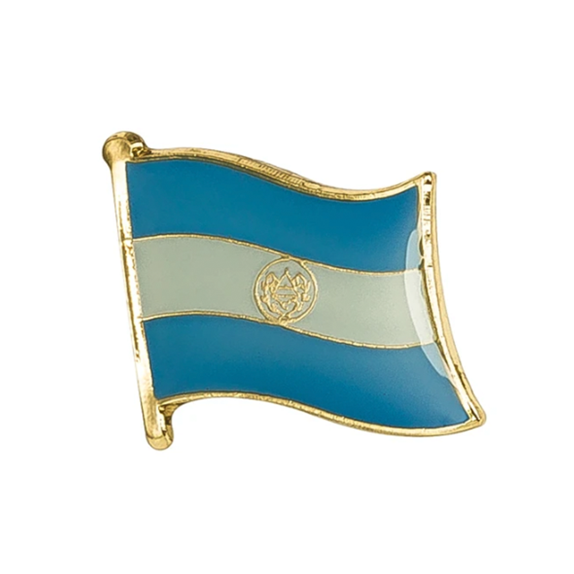 El Salvador Flag Pin Badge
