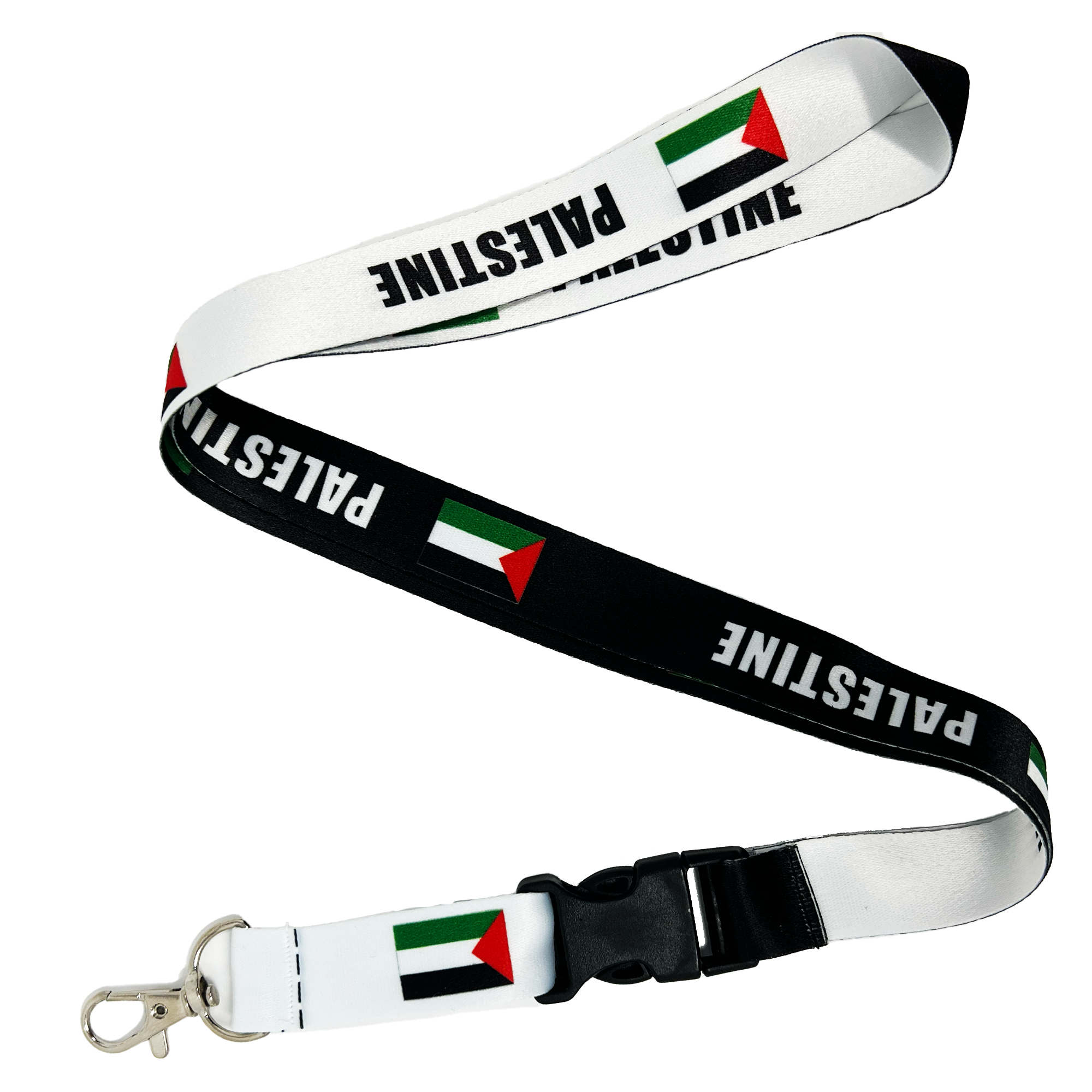 Palestine Flag Lanyard