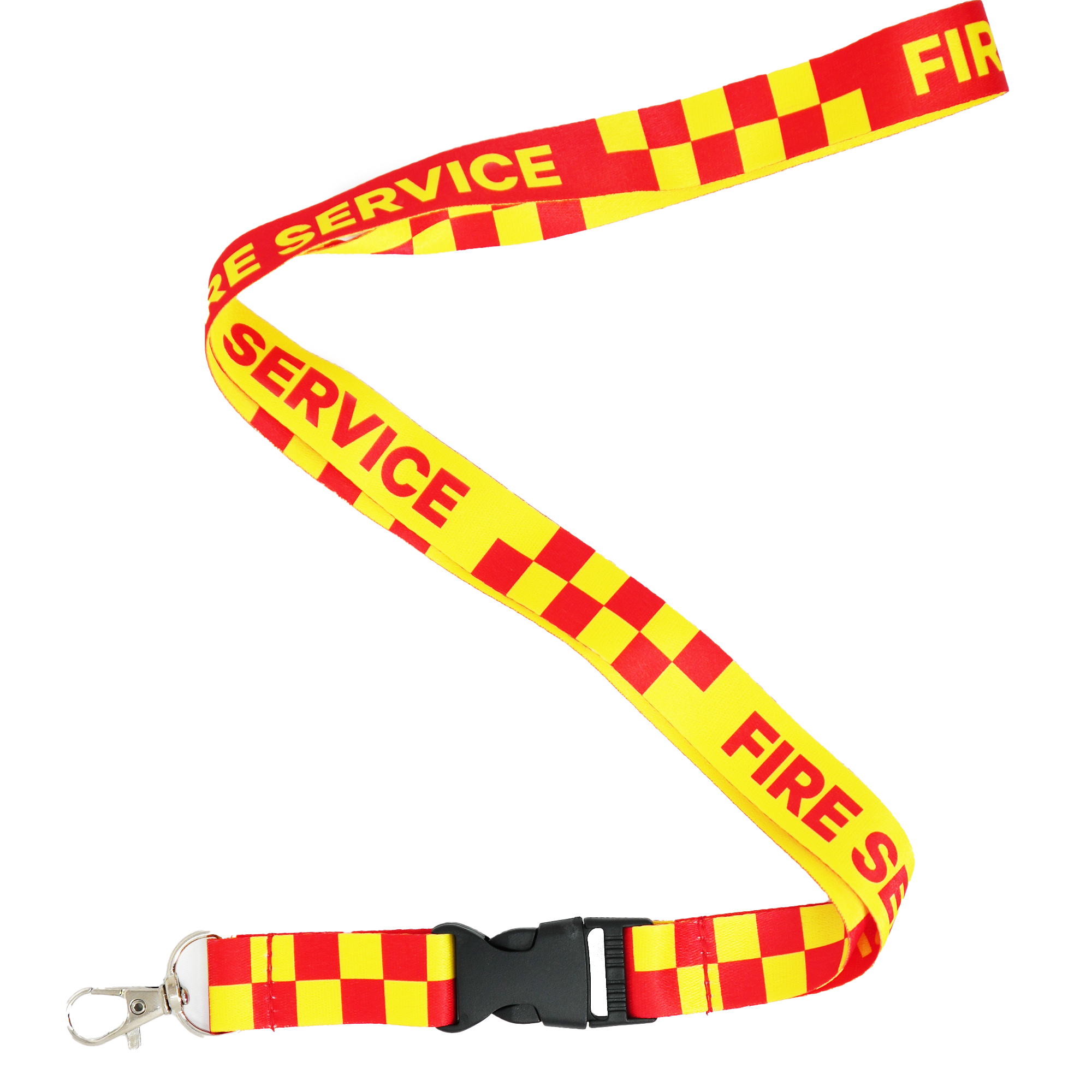 Fire Service Battenberg Fighter Cosplay Lanyard