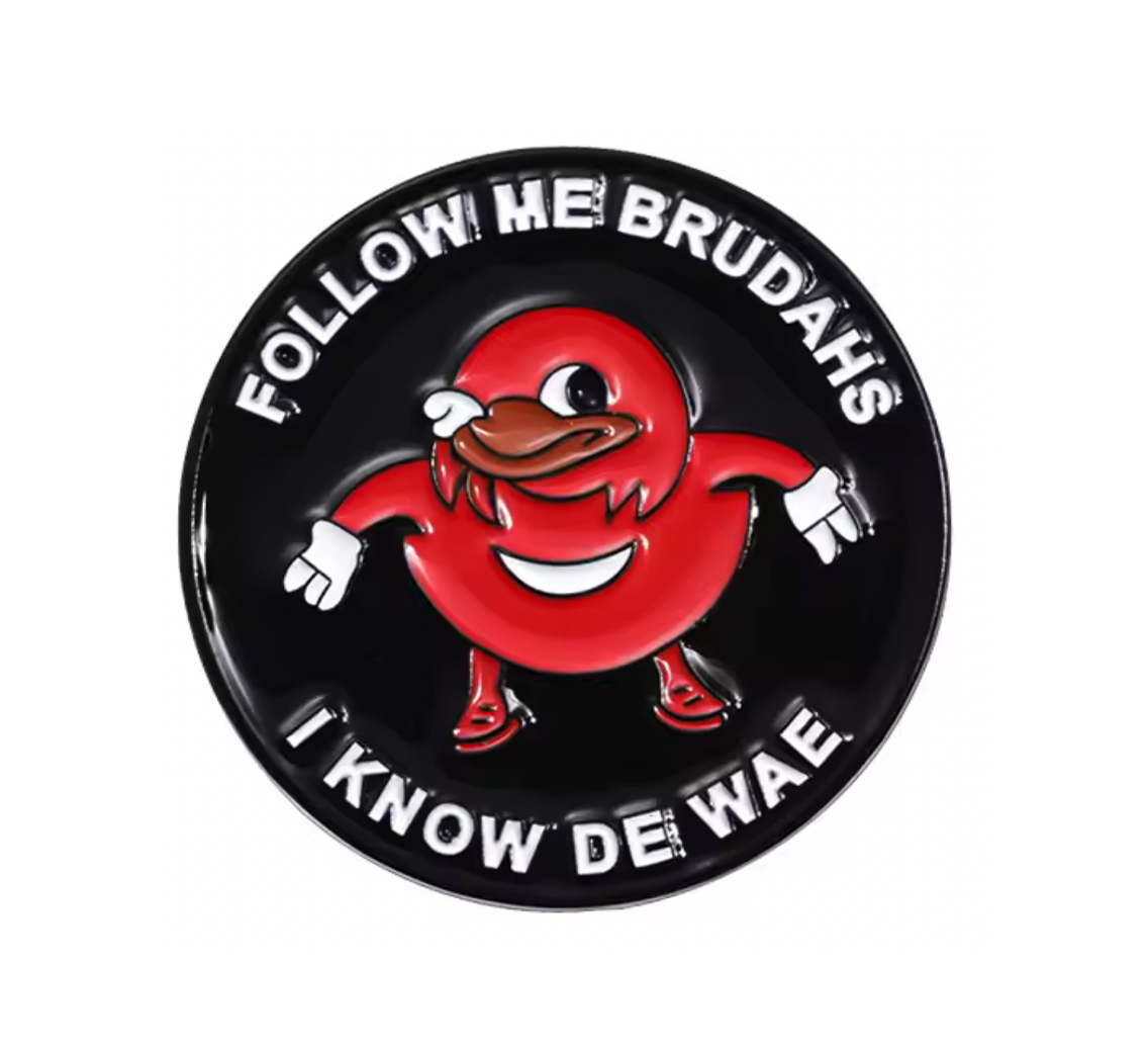 Chat VR Meme 'I Know De Wae' Pin Badge