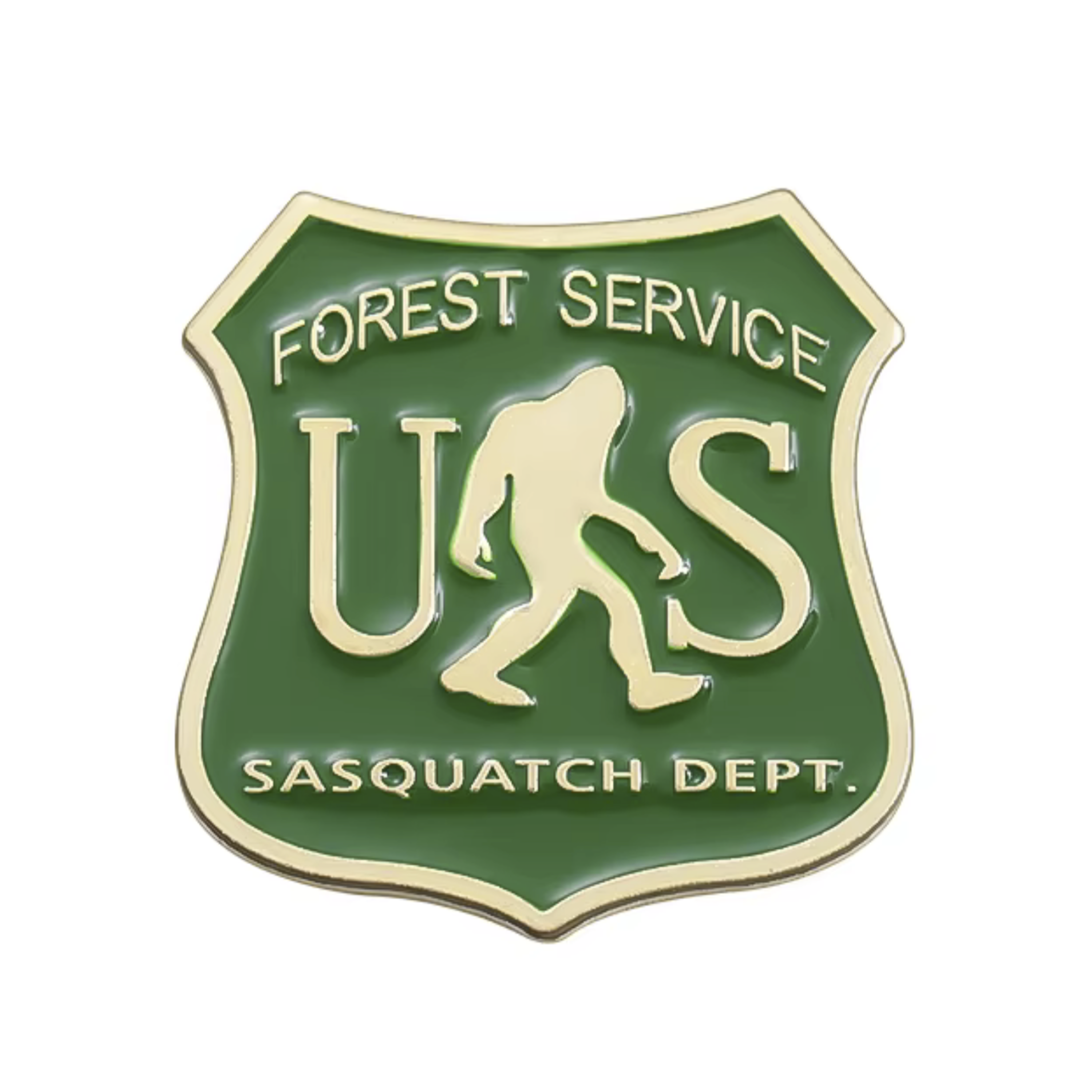 United States Forest Service Big Foot Department Pin Badge