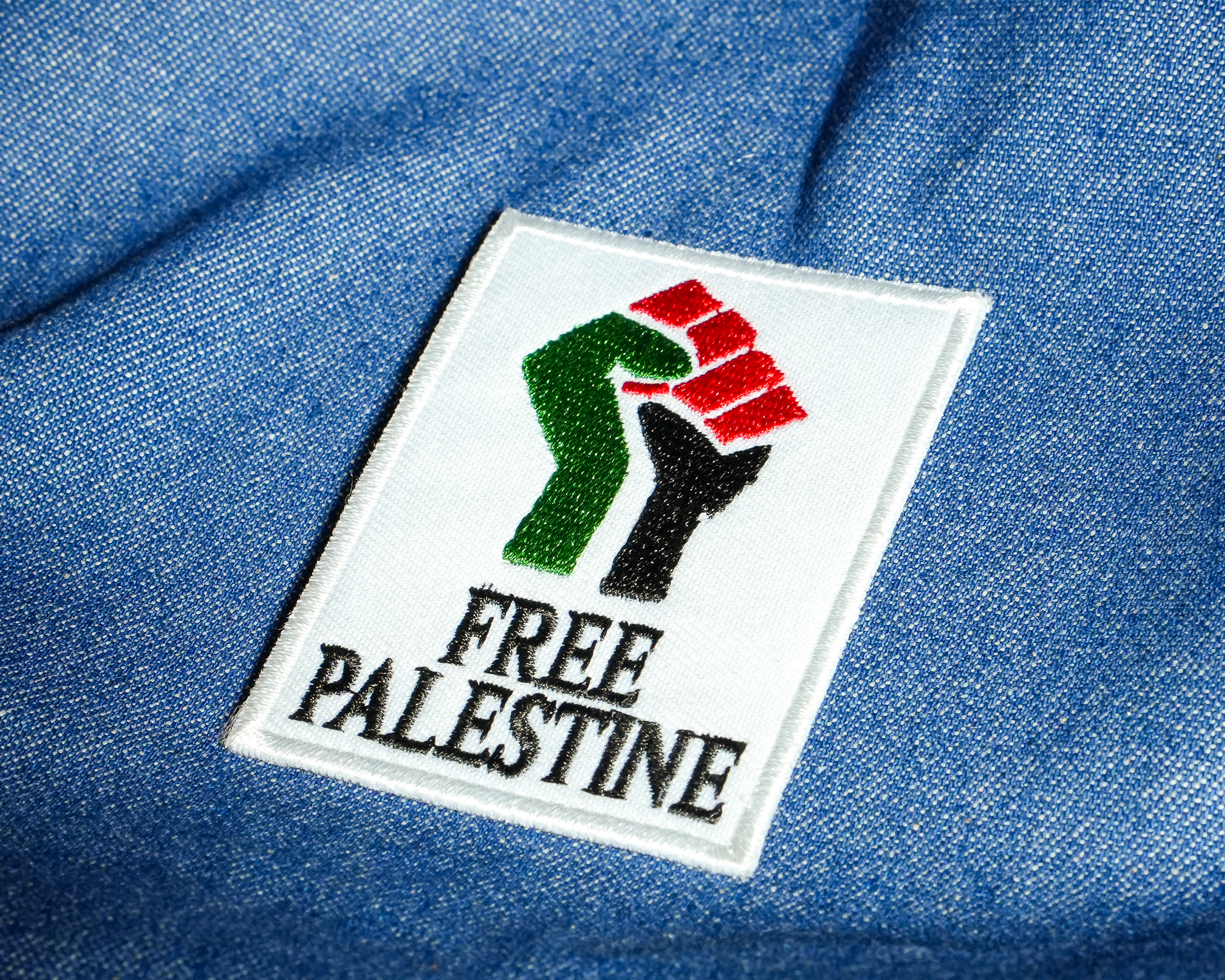 Free Palestine Embroidery Patch (7 x 5cm)