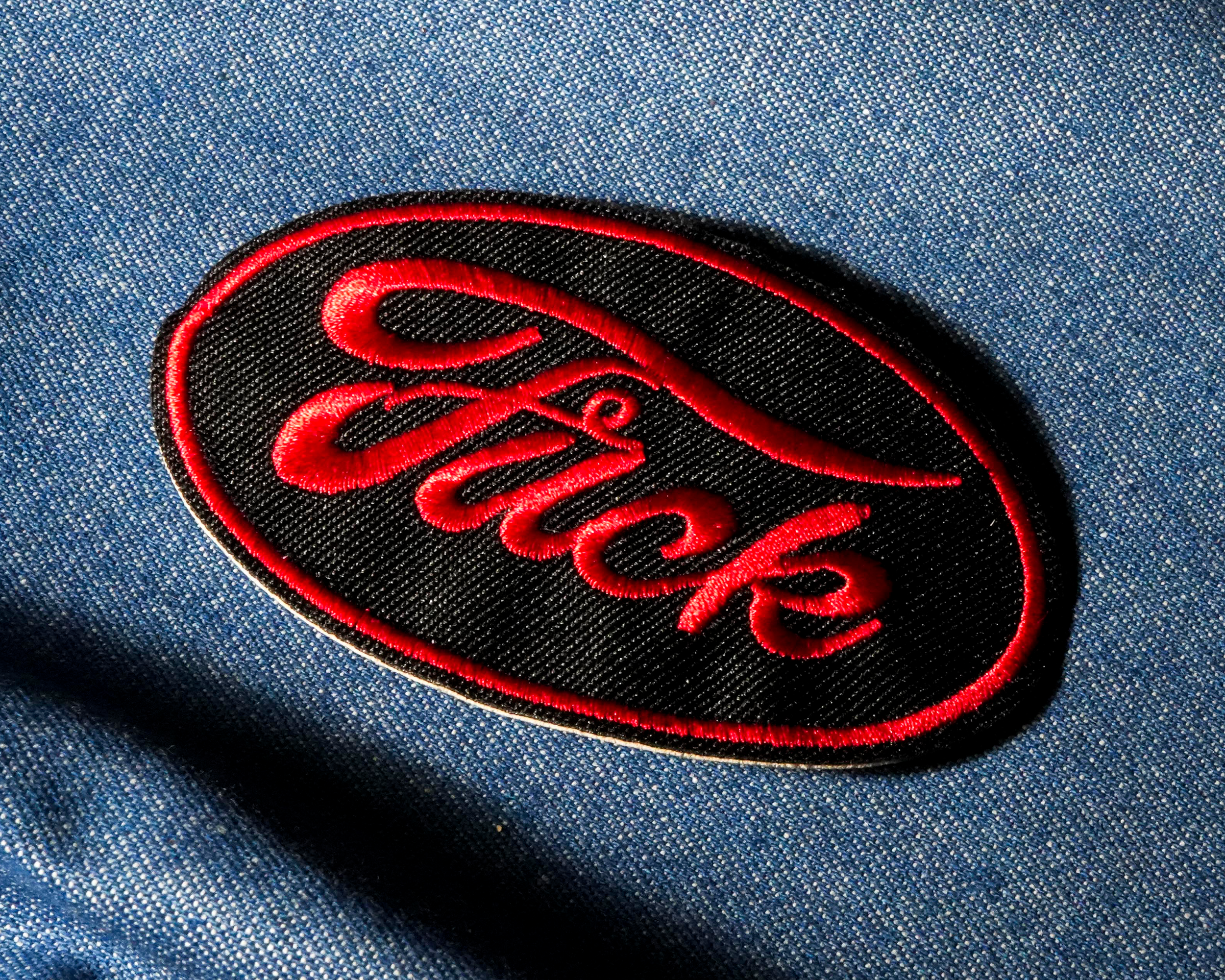 Fuck Slogan Patch Iron On (9 x 6cm)