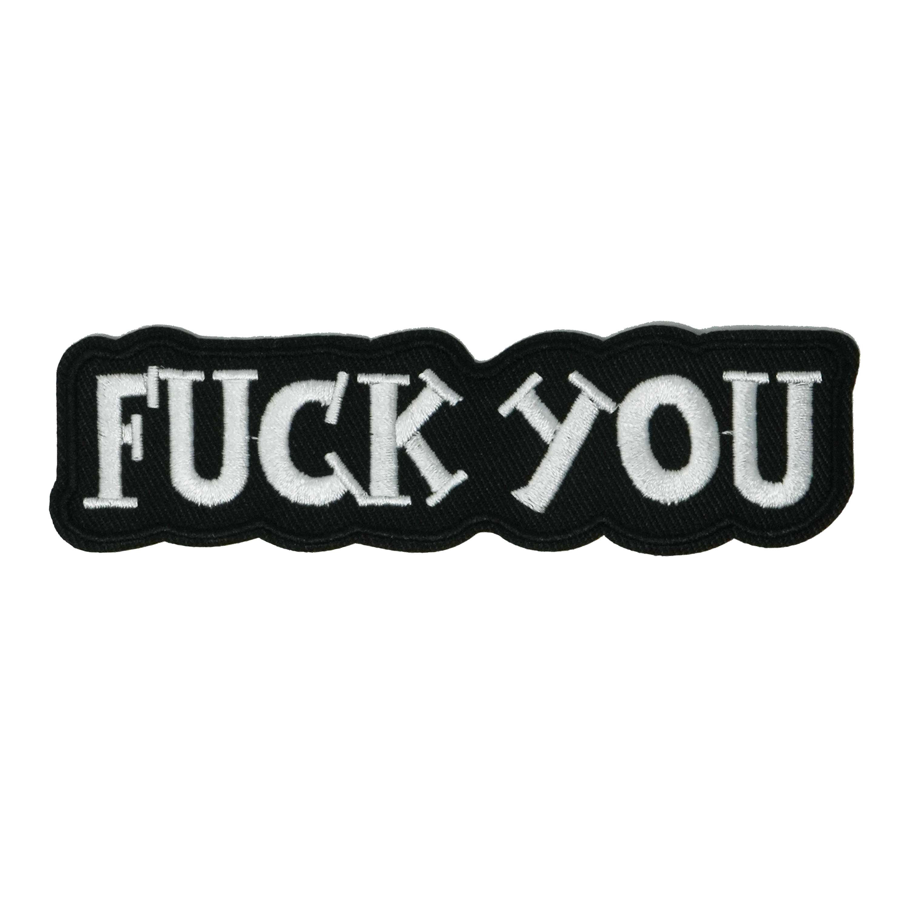 Fuck You Patch Iron On (11 x 3cm)