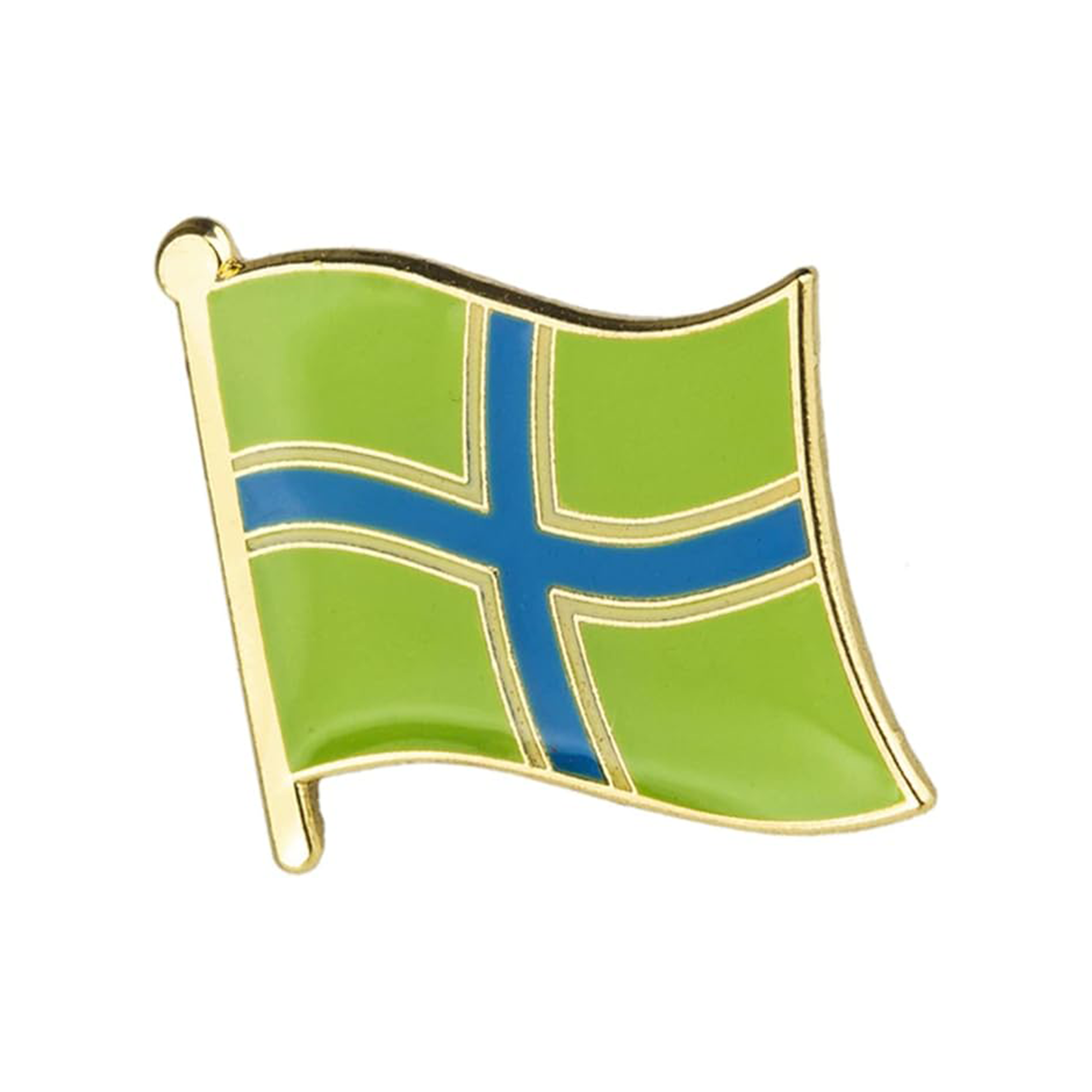 Gloucestershire Regional English County Flag Pin Badge