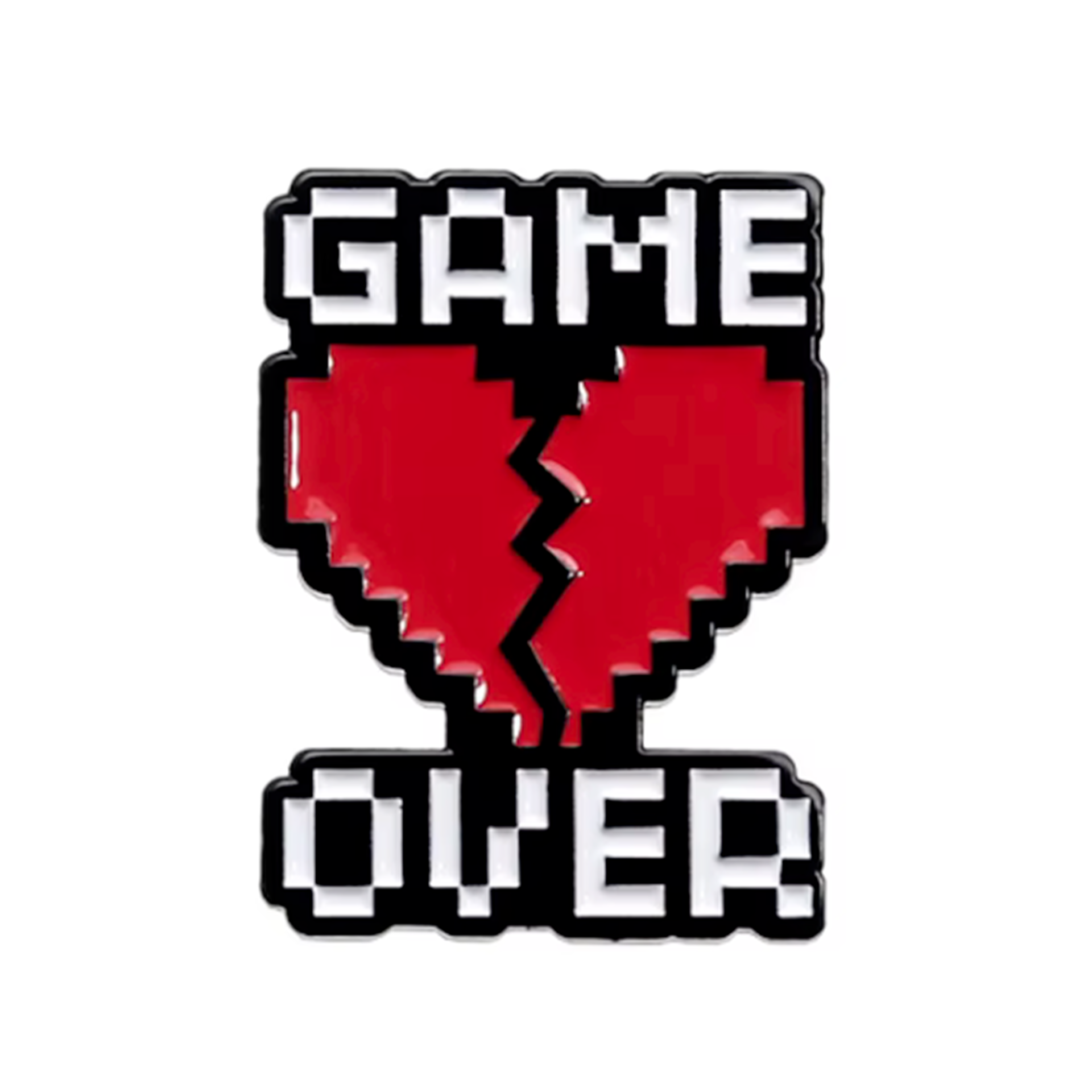 Game Over Gamer Pin Badge