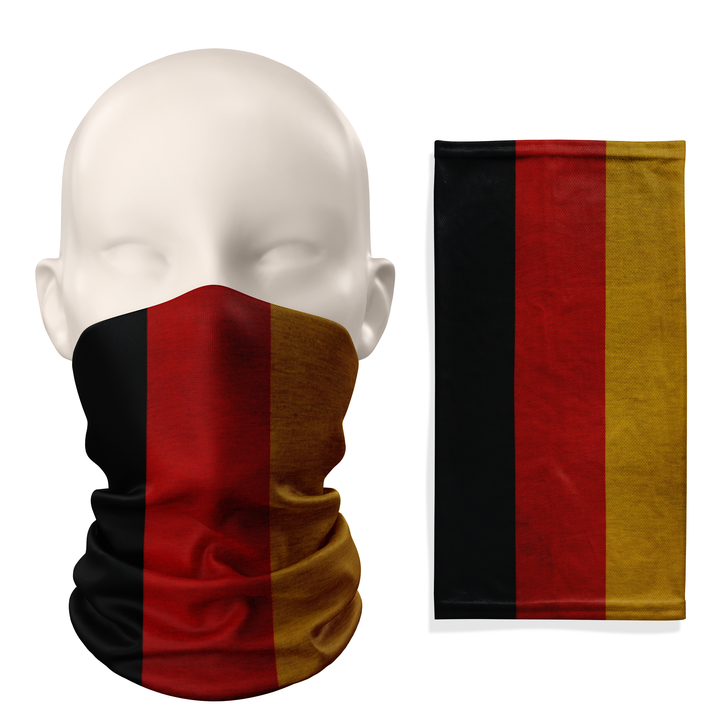 Germany Flag Snood – Breathable Mask Neck Gaiter Face Covering