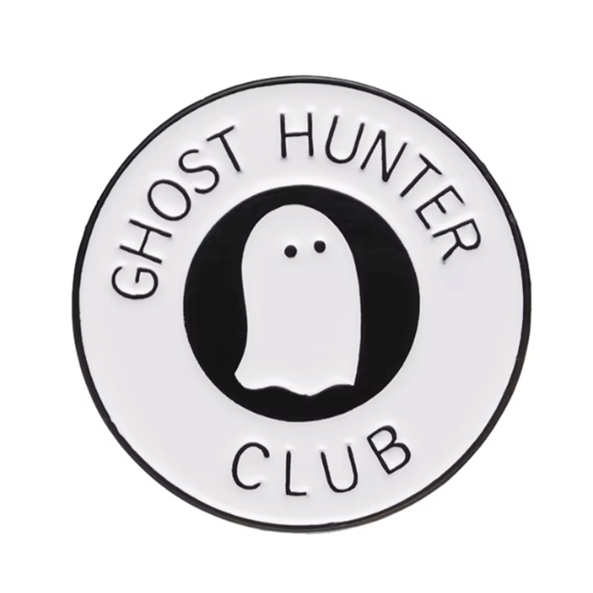 Ghost Hunter Club Pin Badge