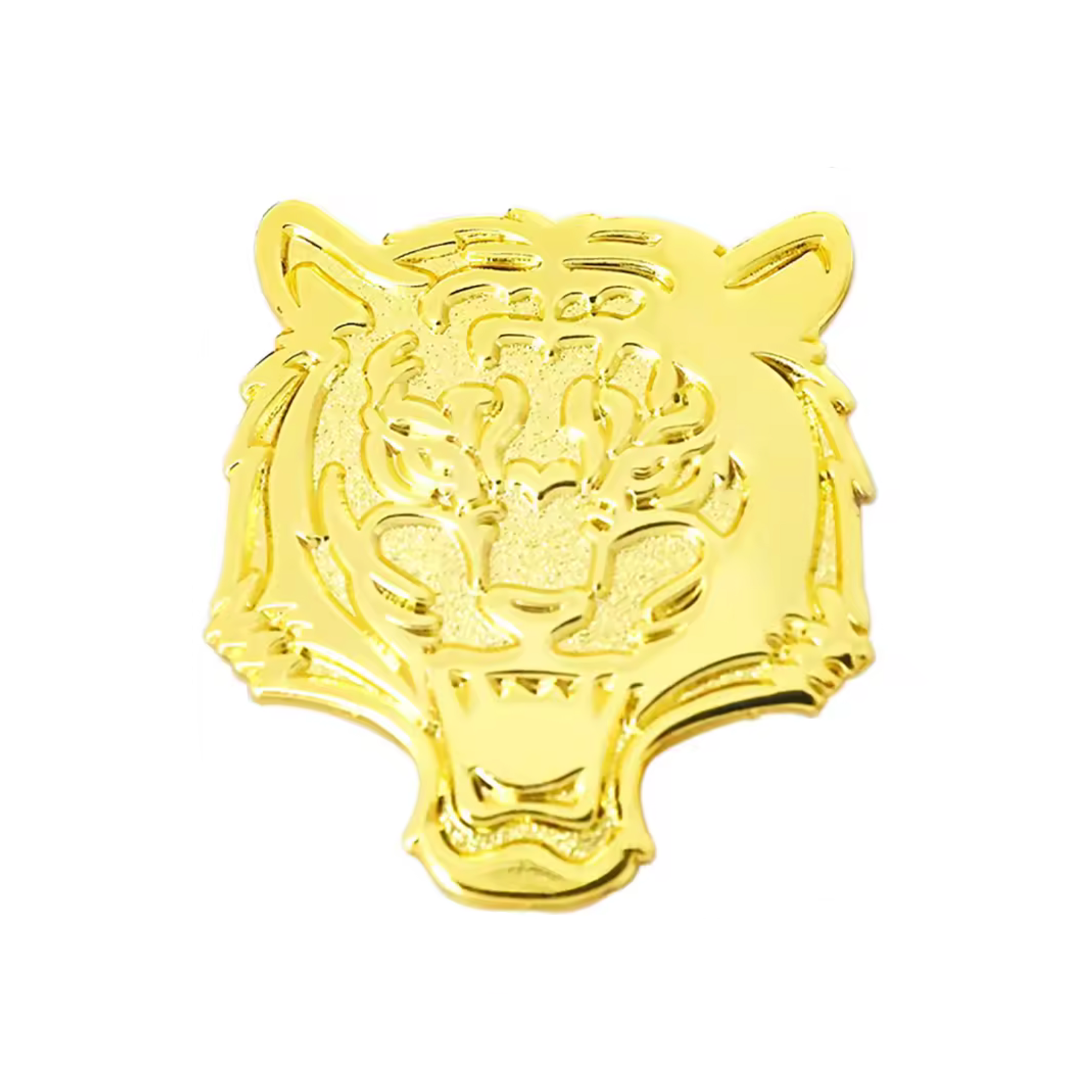 Golden Tiger Pin Badge