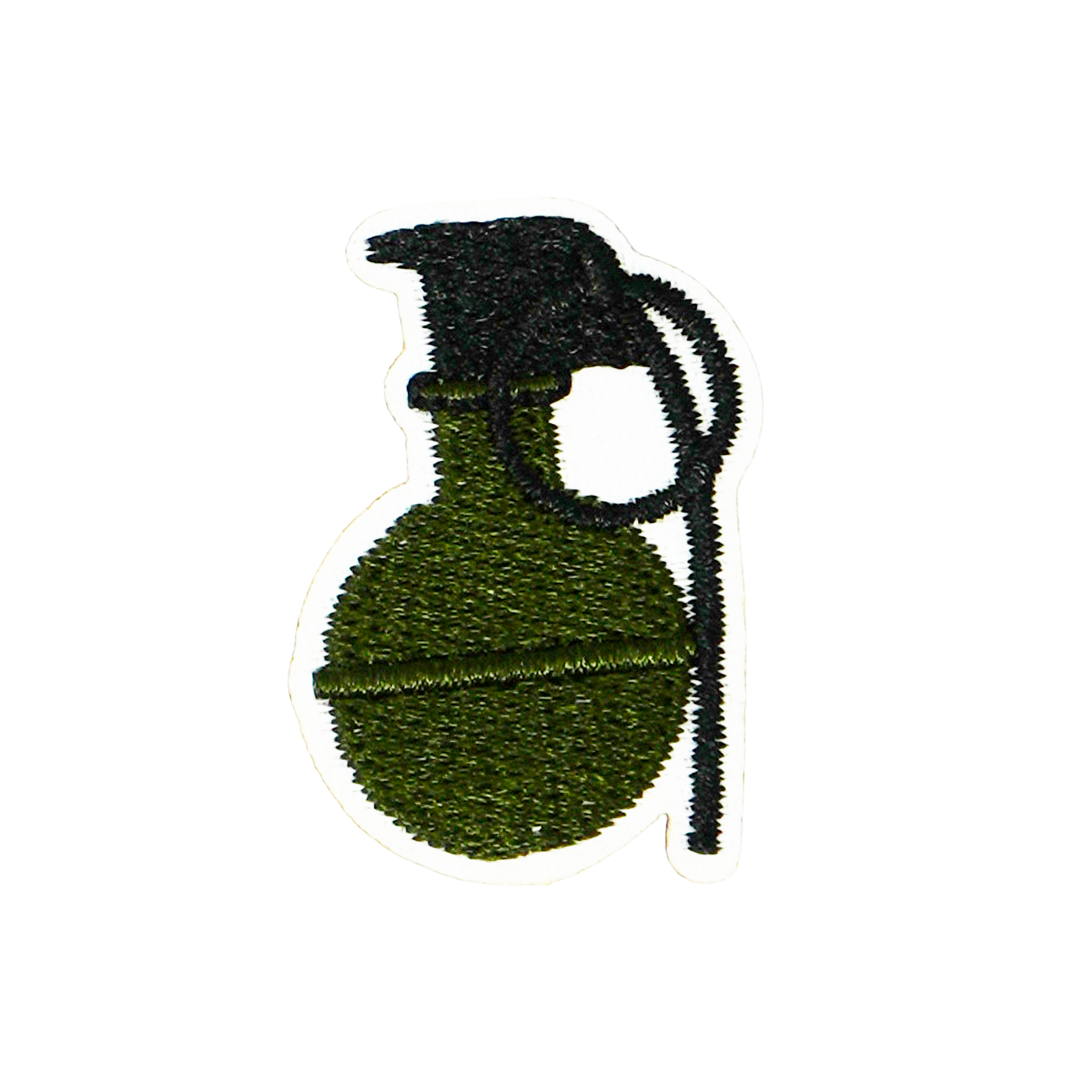 M67 Green Army Grenade Iron On Patch (3.5 x 2.5cm)
