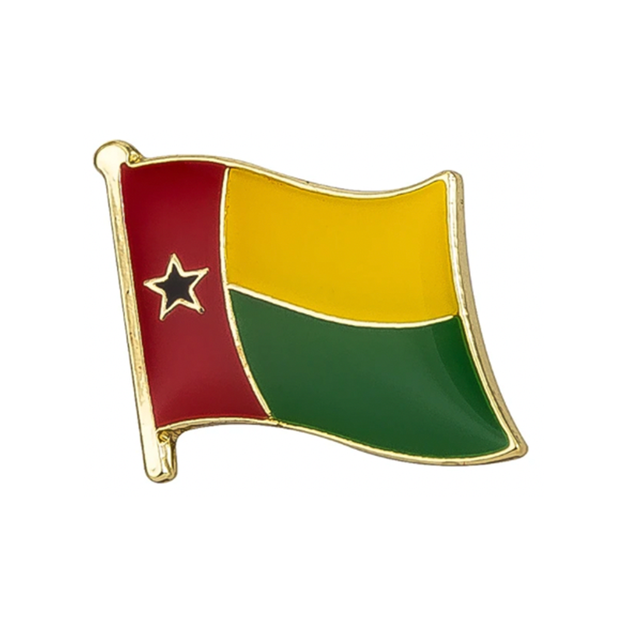 Guinea-Bissau Flag Pin Badge