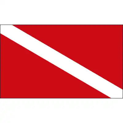 3' x 5' Diver Down Flag