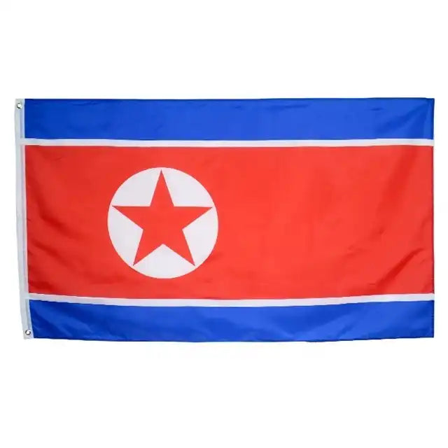 3' x 5' North Korea Flag